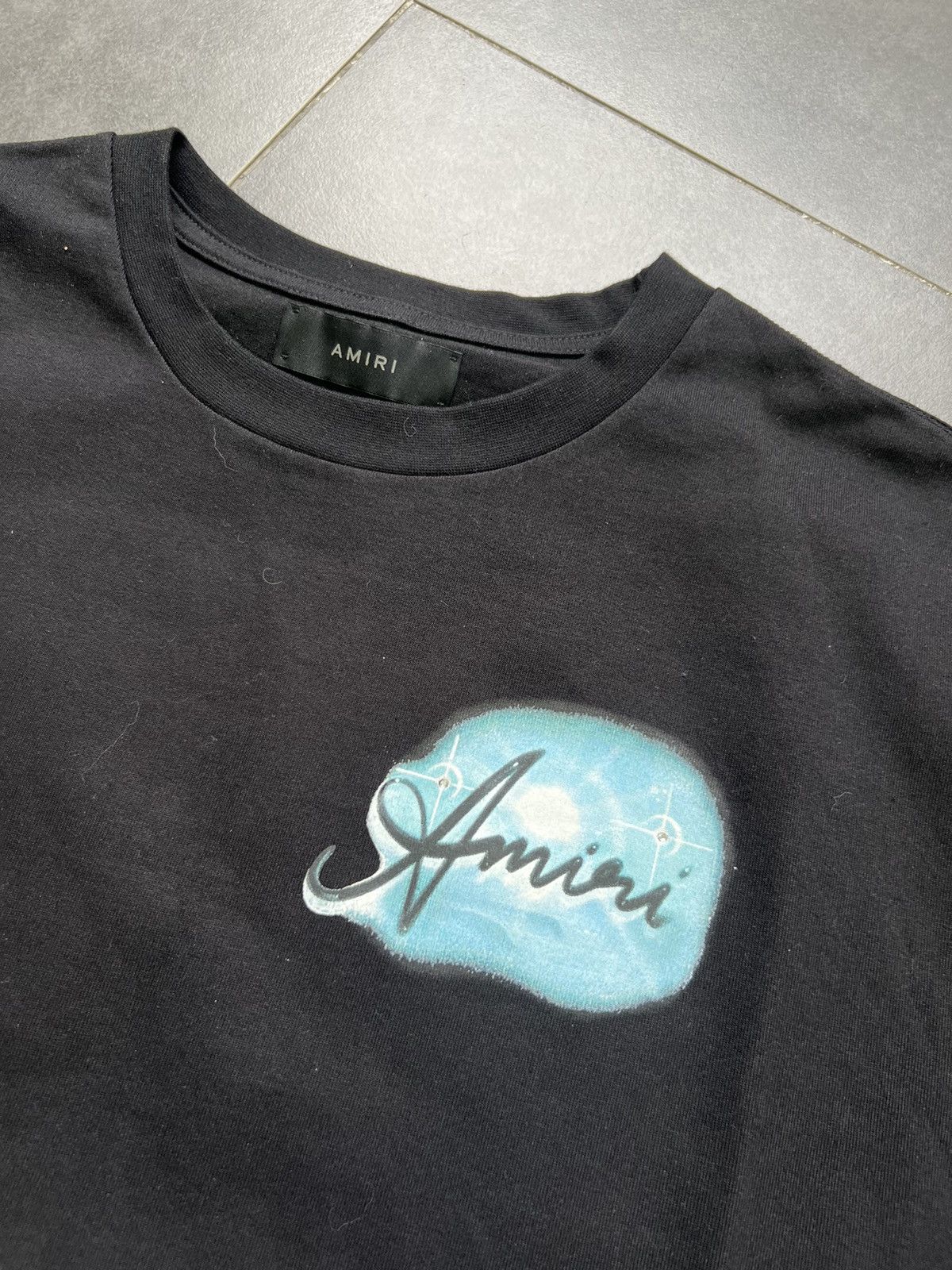 Amiri Amiri Paradise Airbrush Tee Size US XL / EU 56 / 4 - 3 Thumbnail