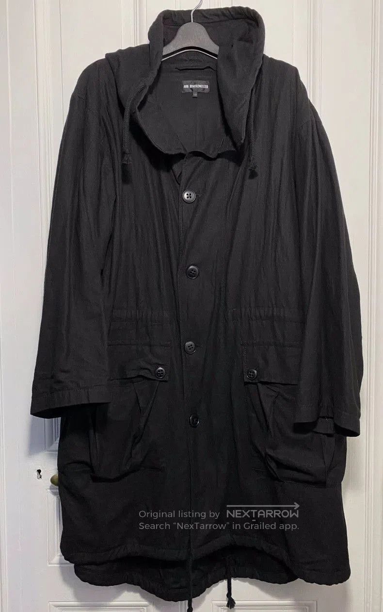 Ann Demeulemeester Ann Demeulemeester AW13 Oversize Wool Hooded Coat. Size US XXS / EU 40 - 2 Thumbnail