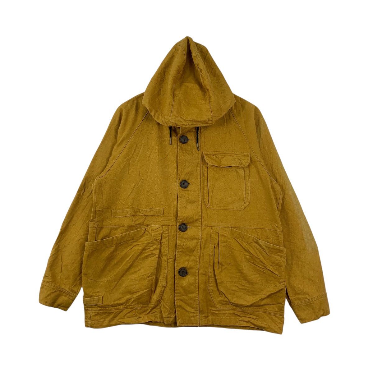 Vintage FIELDCORE JAPAN Premium Cotton Hoodie Jacket Baggy