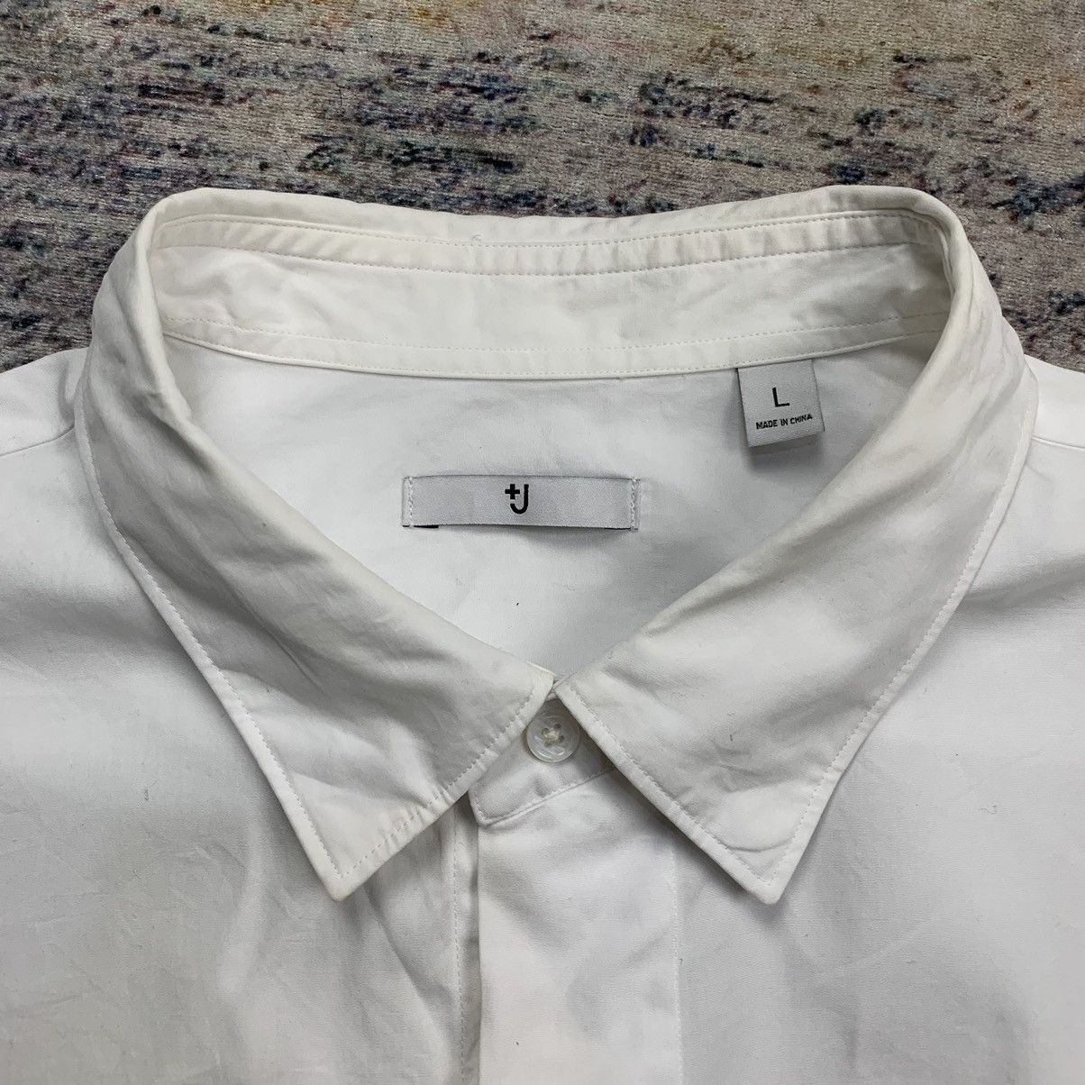 Jil Sander × Uniqlo Uniqlo x jil sander button down shirt Size US L / EU 52-54 / 3 - 4 Thumbnail
