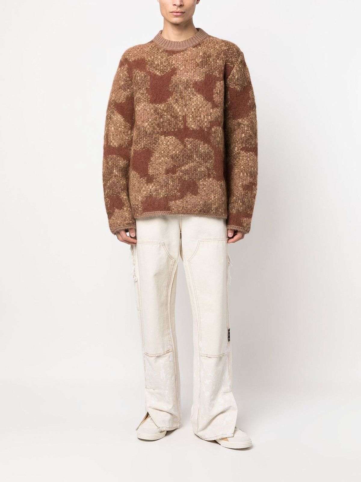 ERL o1y0125 Crewneck Sweater in Multicolor Size US L / EU 52-54 / 3 - 5 Thumbnail