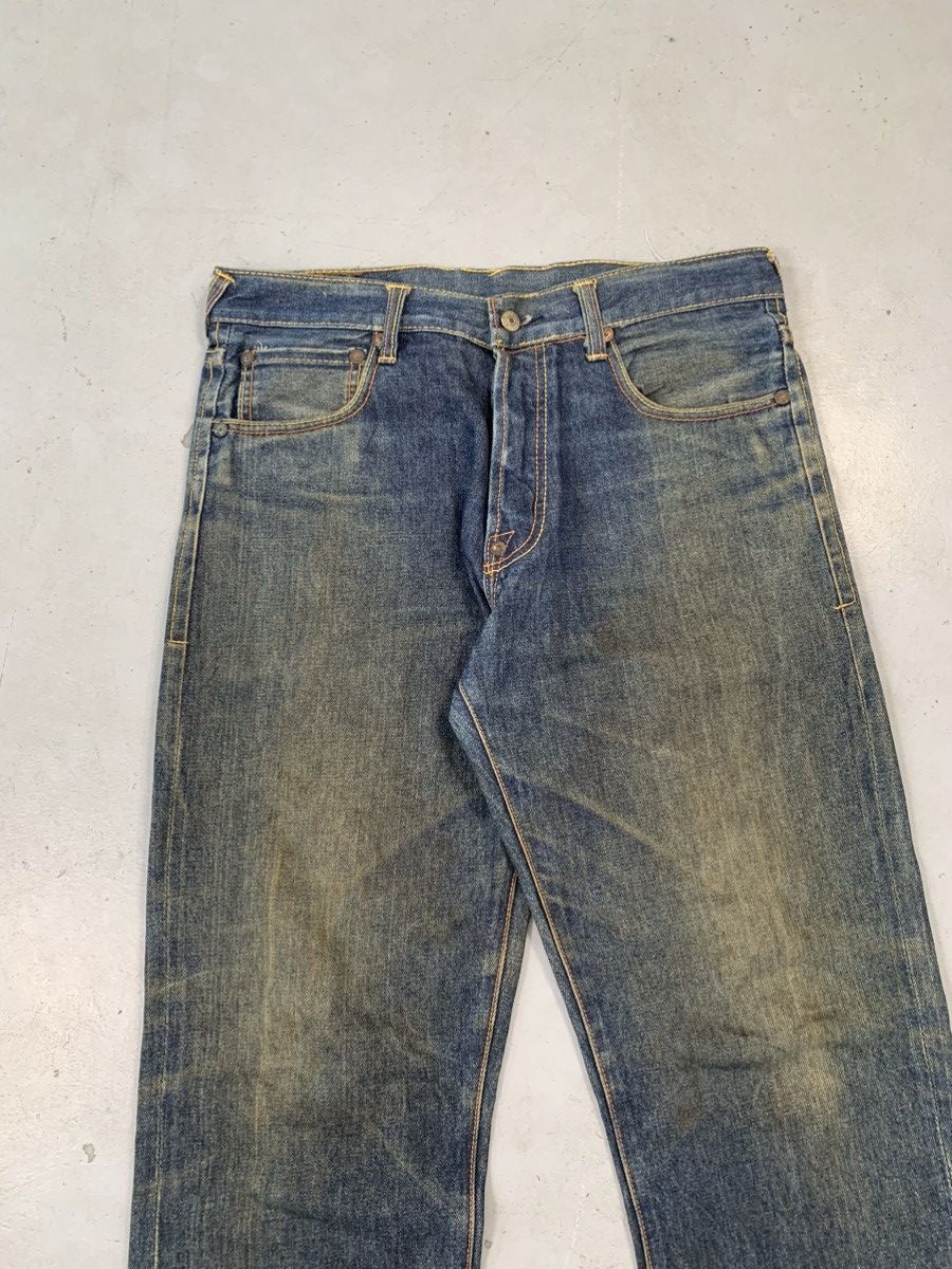 Japanese Brand Vintage Evisu inspired emboridered denim Size US 34 / EU 50 - 4 Thumbnail