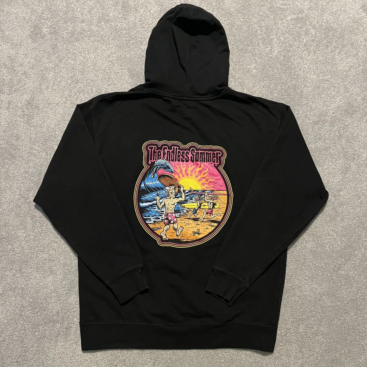 Vintage Merge4 The Endless Summer Jimbo Surf Graphic Limited Hoodie Size US L / EU 52-54 / 3 - 1 Thumbnail