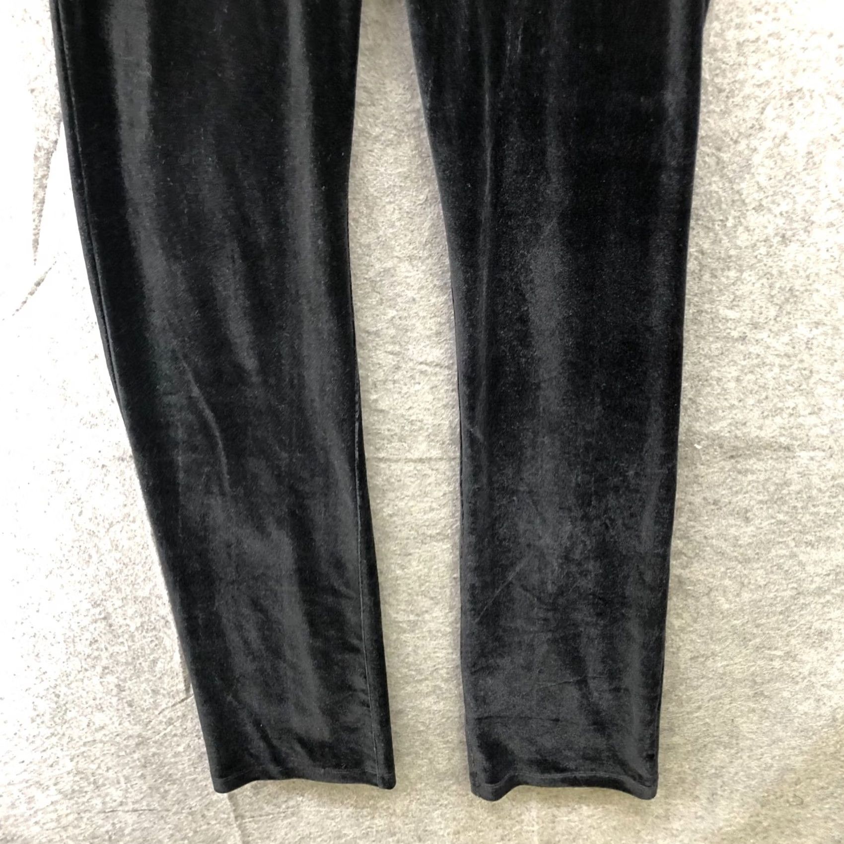 Velvet Betabrand Straight Leg Velvet Yoga Dress Pants Womens M Black Mid Rise Pull On Pants Size 32" / US 10 / IT 46 - 4 Thumbnail