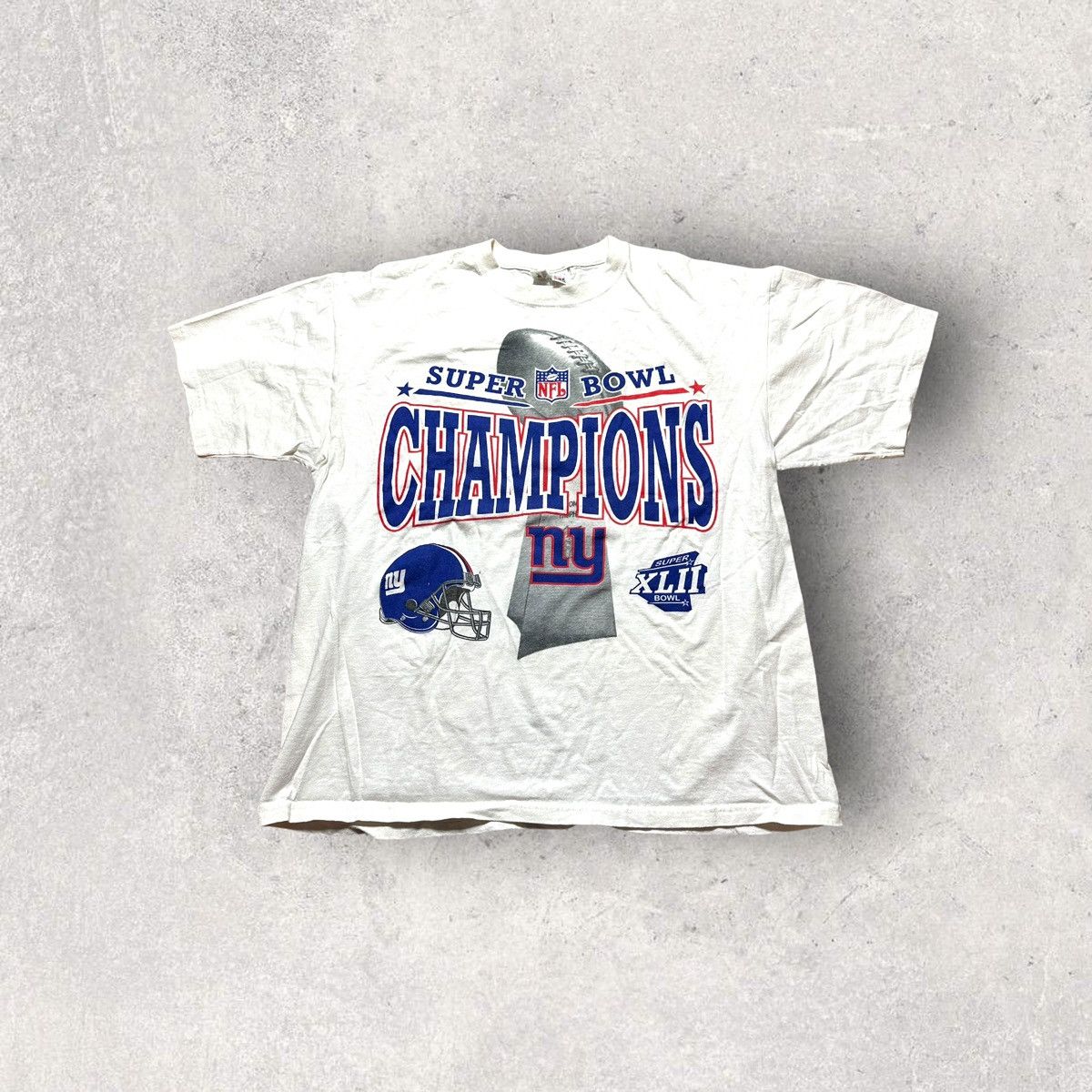 Chase Authentics × NFL New York Giants Super Bowl XLII Champions tee Size US L / EU 52-54 / 3 - 1 Thumbnail