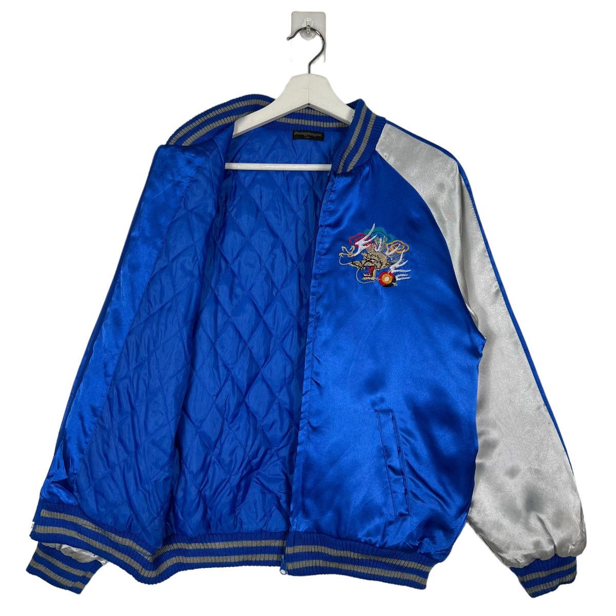 Japanese Brand 🔥 JIMMY DRAGON SUKAJAN BOMBER JACKET Size US XS / EU 42 / 0 - 9 Thumbnail