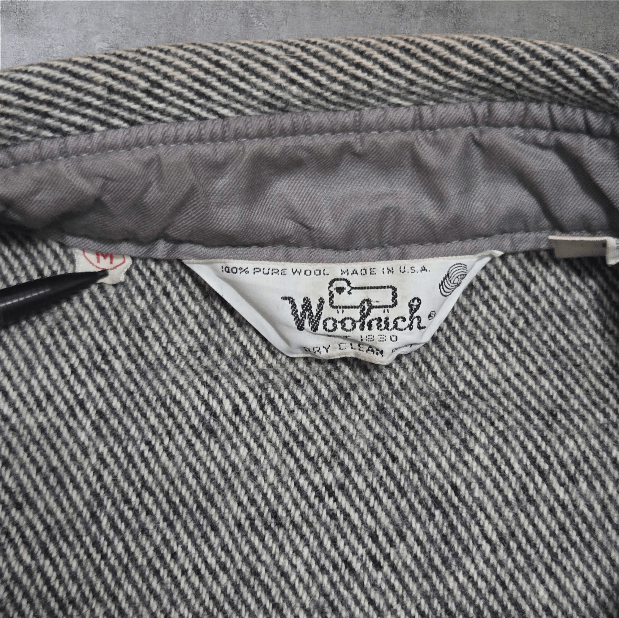 Woolrich Woolen Mills Vintage Woolrich Made in USA Salt and Pepper Flannel Size US M / EU 48-50 / 2 - 4 Thumbnail