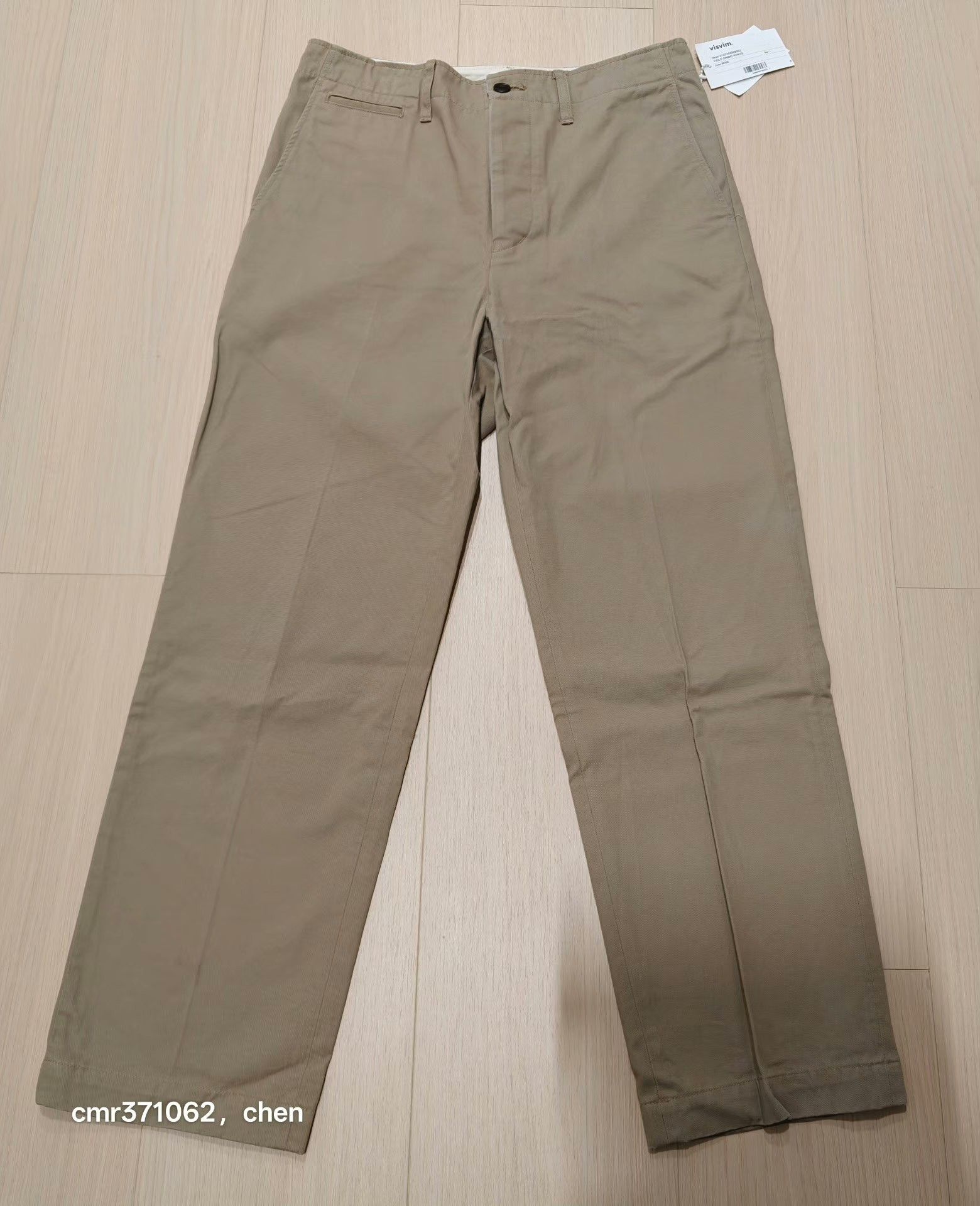 Visvim VISVIM 23SS FIELD CHINO PANTS Size US 26 / EU 42 - 1 Thumbnail