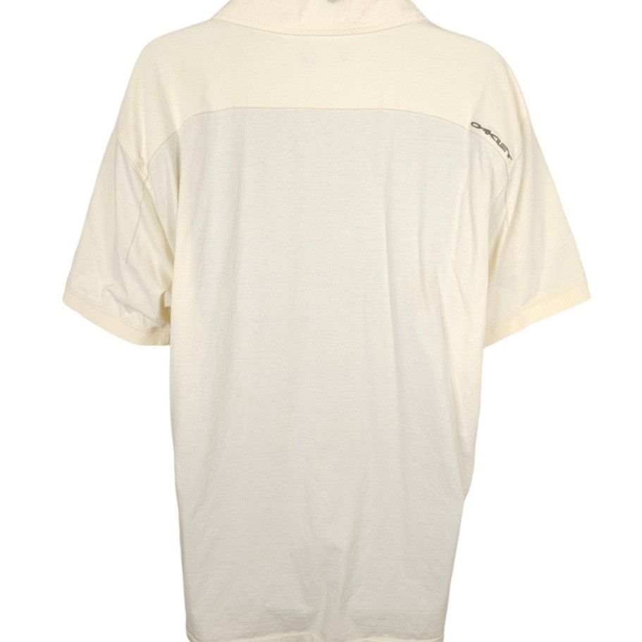 Oakley Oakley Polo Shirt Mens Size 2XL Yellow Preppy Regular Fit Size US XXL / EU 58 / 5 - 4 Thumbnail