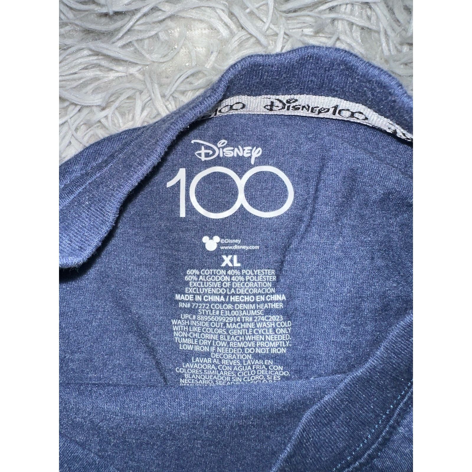 Disney Disney 100 100th Anniversary Mickey Mouse XL Two-Sided Size US XL / EU 56 / 4 - 3 Thumbnail
