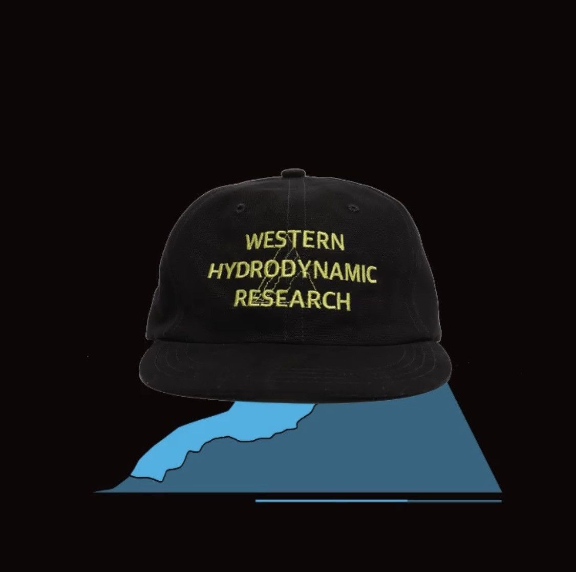 帽子 WESTERN HYDRODYNAMIC RESEARCH paperboy WESTERN HYDRODYNAMIC RESEARCH] Paperboy x WHR Mesh Trucker - SURFCODE