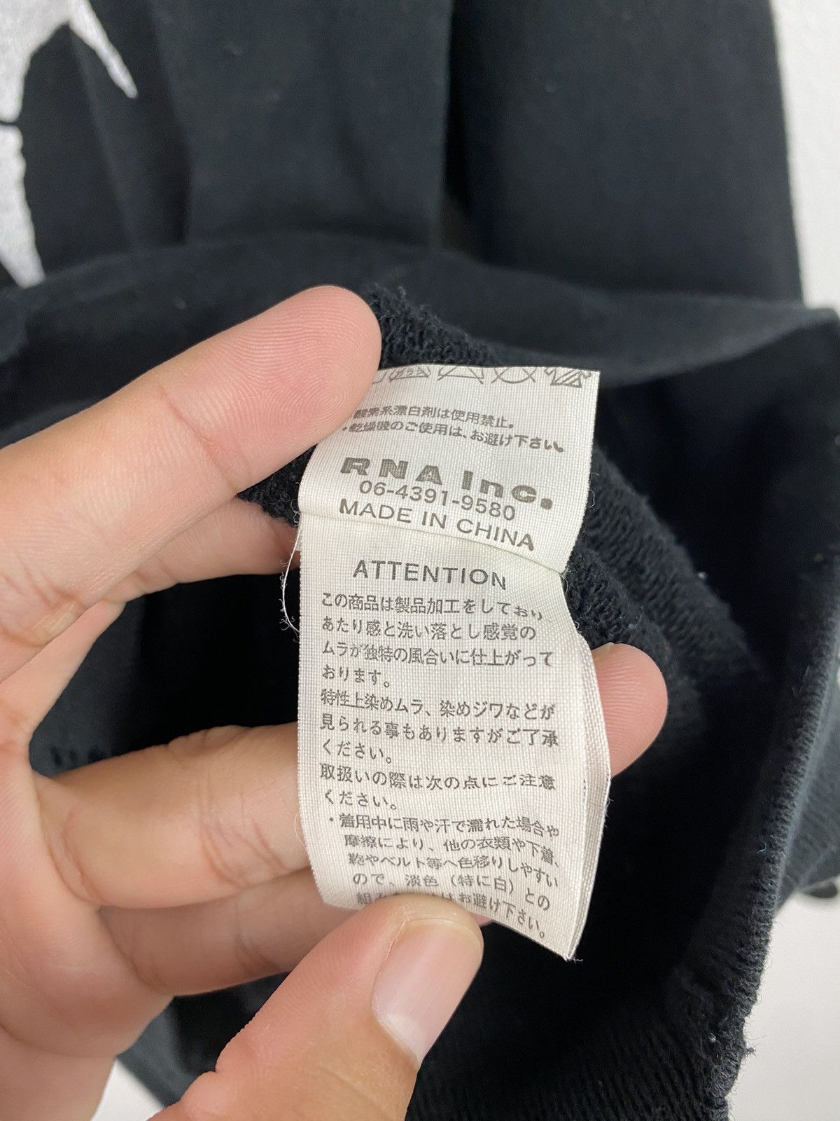 Japanese Brand RNA Inc. Pullover Hoodie Size US M / EU 48-50 / 2 - 9 Thumbnail