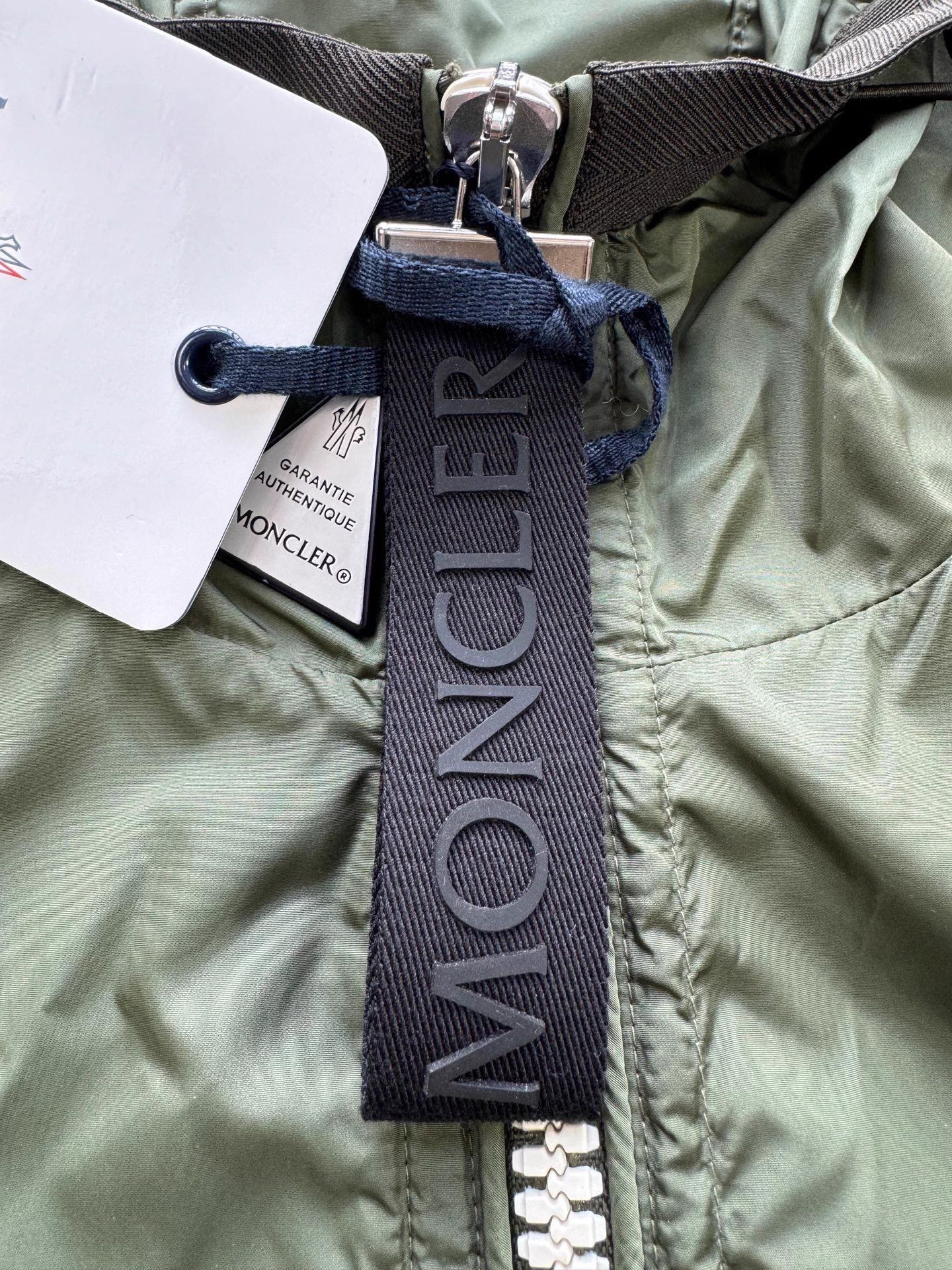 Moncler Moncler Green Zip Shell Jacket Size 4 Size US XL / EU 56 / 4 - 3 Thumbnail