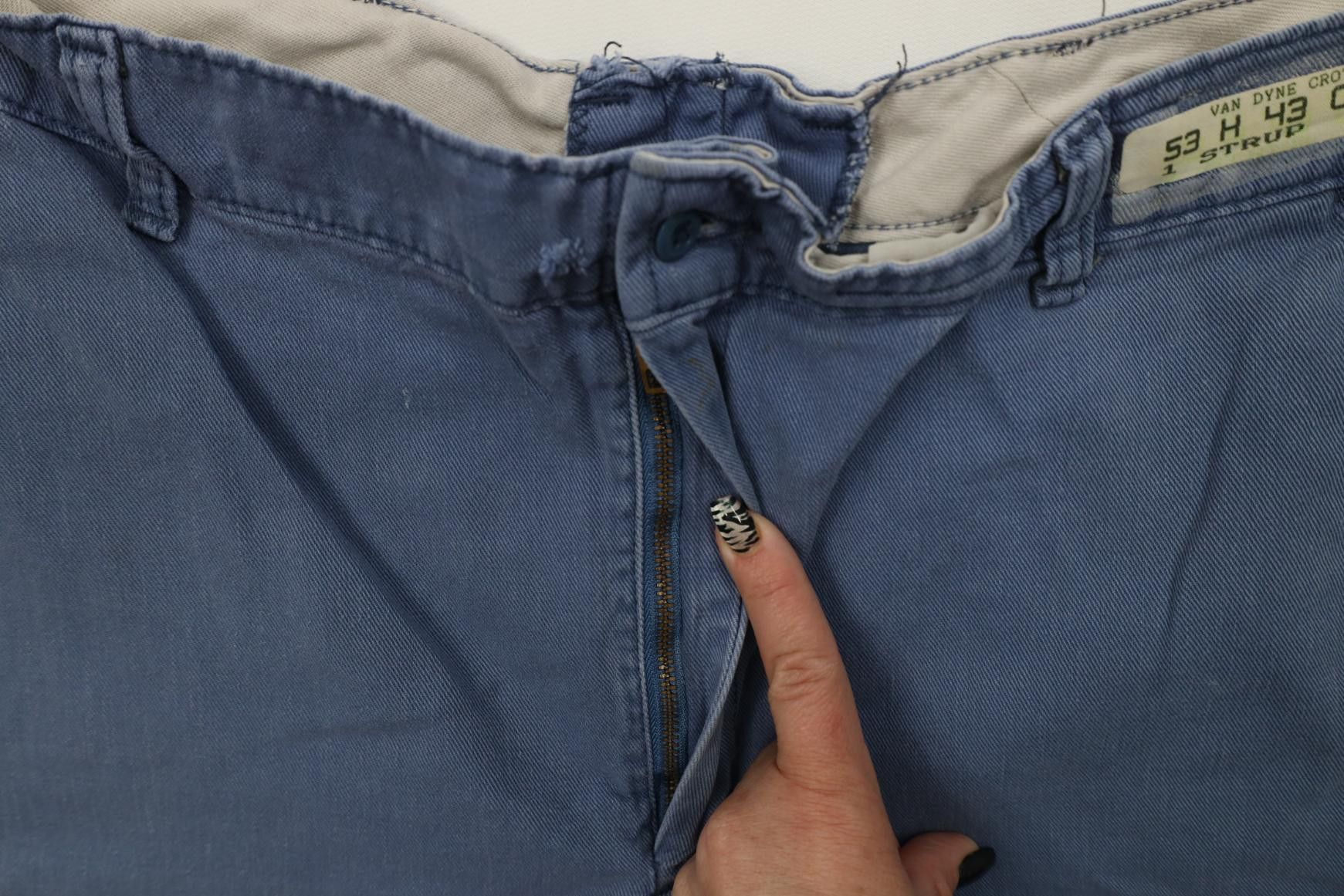 Vintage Vintage 70s 80s Streetwear Workwear Mechanic Pants Blue USA Size US 34 / EU 50 - 11 Thumbnail