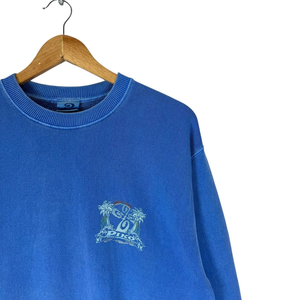 Vintage 🌟90s PIKO HAWAII LONGBOARD SWEATSHIRT CREWNECK Size US M / EU 48-50 / 2 - 4 Thumbnail