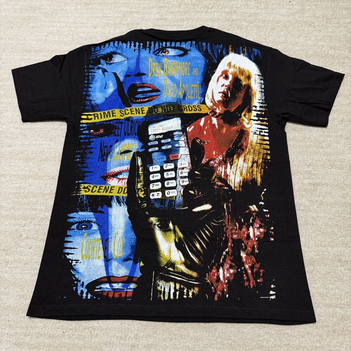 Other Backstock Co Ghostface Scream T-shirt Horror AOP Size US L / EU 52-54 / 3 - 5 Thumbnail