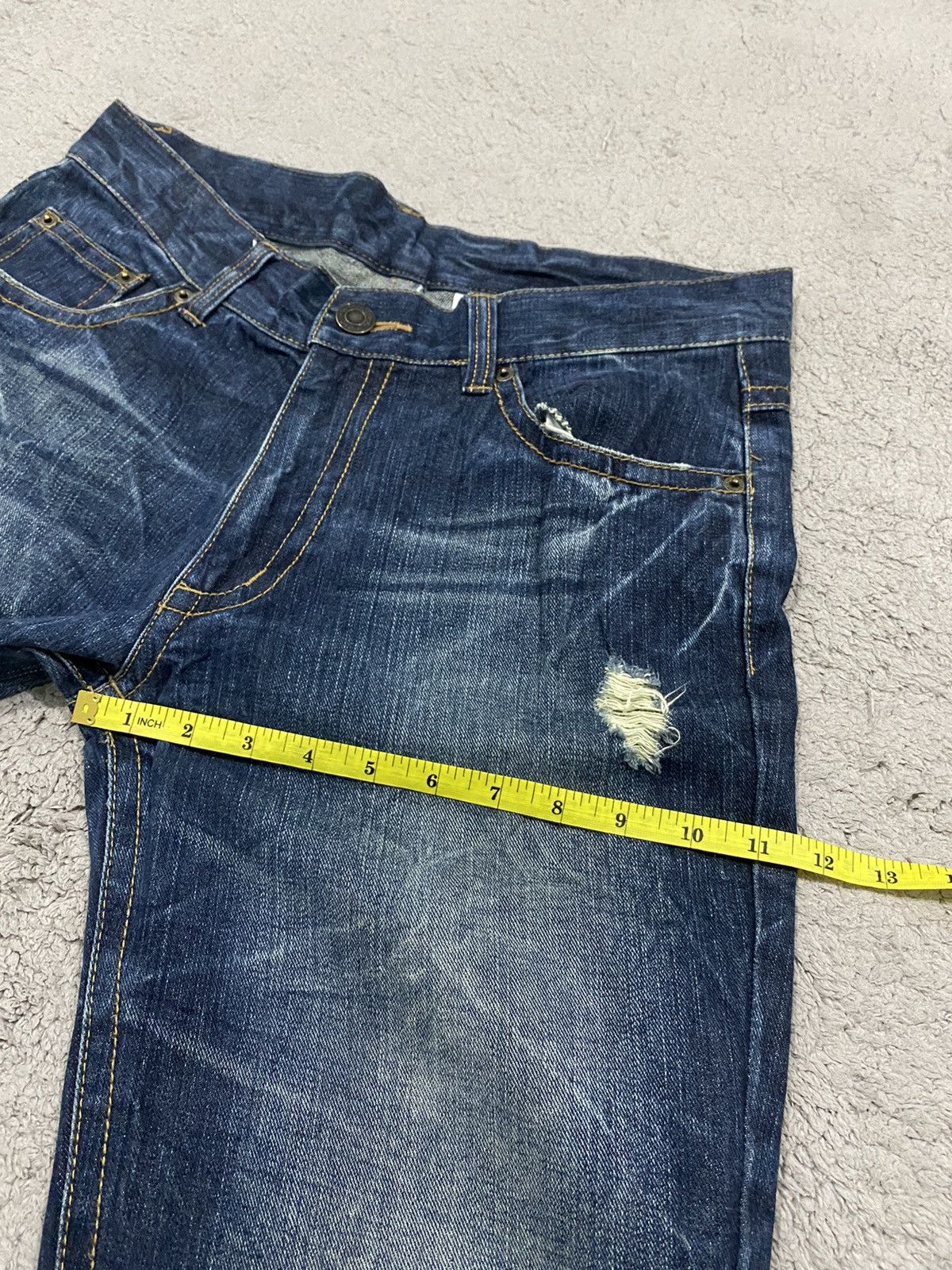 Hysteric Glamour Japanese Flare Jeans Jack Angel Denim Pants Size US 33 - 13 Thumbnail