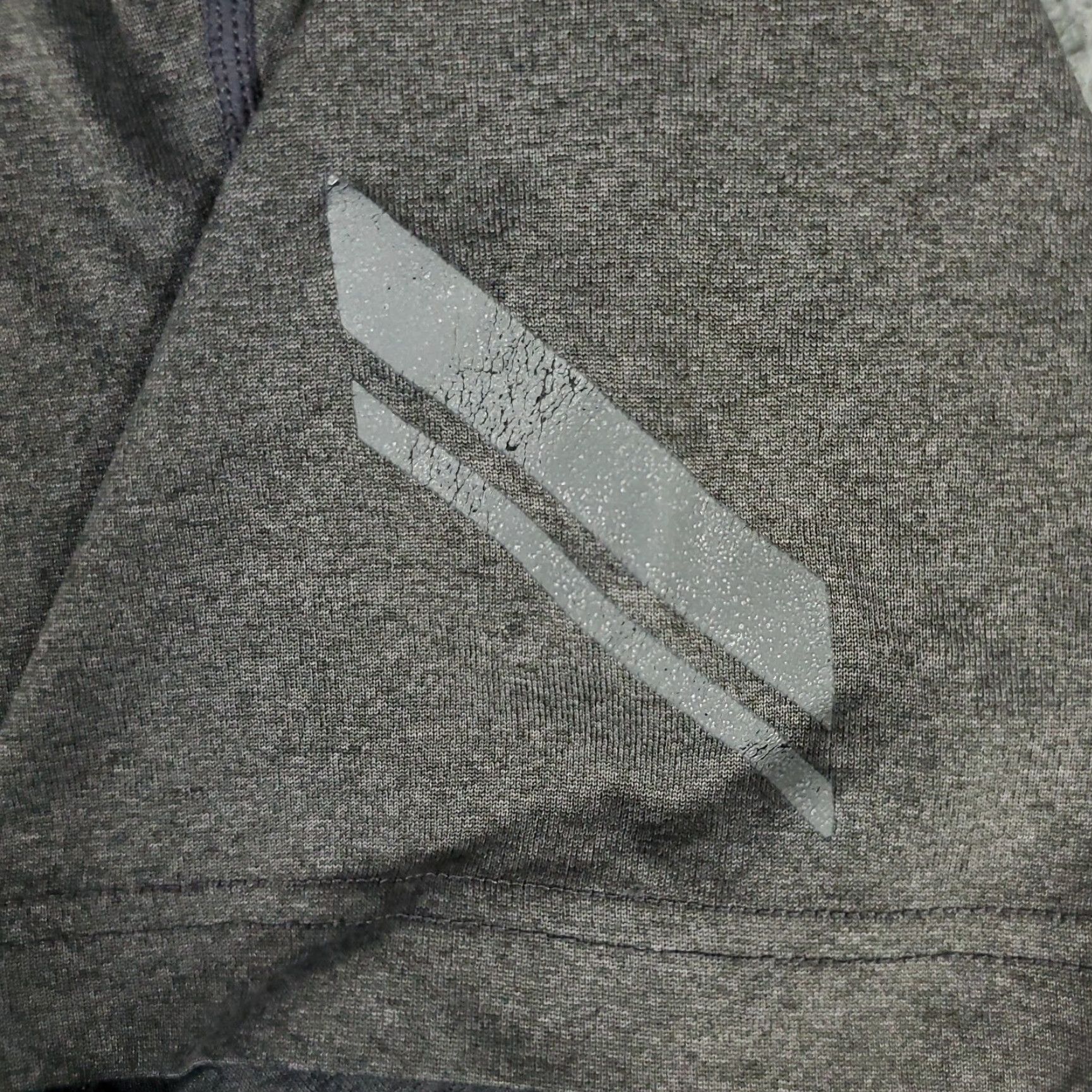 Under Armour Under Armour Run T Shirt Mens Large Gray Heatgear Active Workout Adult Size US L / EU 52-54 / 3 - 3 Thumbnail