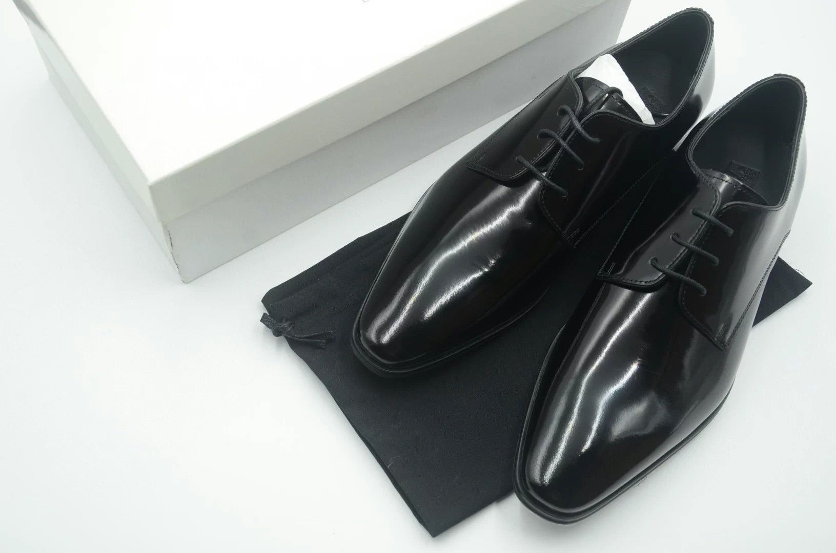 Versace VERSACE black dress derby shoes Size US 9 / EU 42 - 2 Thumbnail
