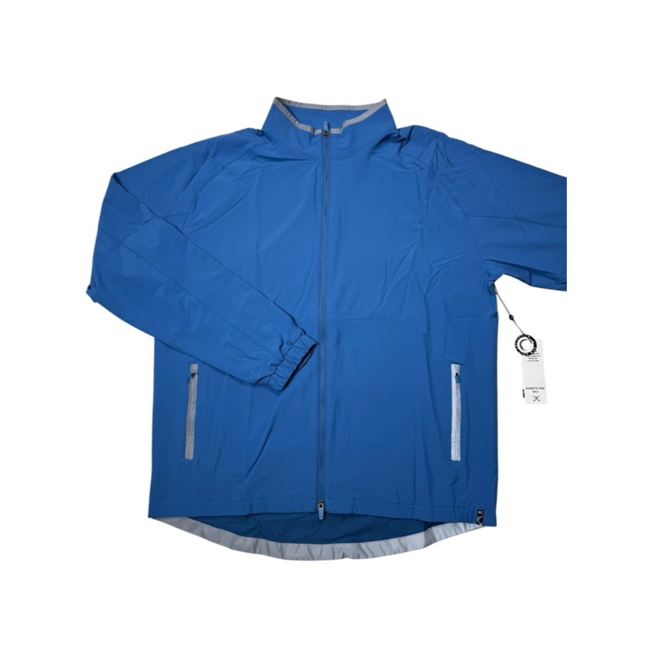 Kenneth Cole NWT New $79 Kenneth Cole Blue Golf Zip Jacket Size L Size US L / EU 52-54 / 3 - 2 Thumbnail