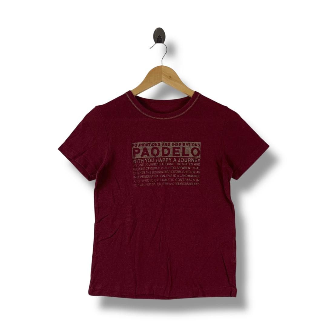 Other FUNDAMENTAL PAODELO big logo Japanese brand printed tee Size M / US 6-8 / IT 42-44 - 1 Thumbnail