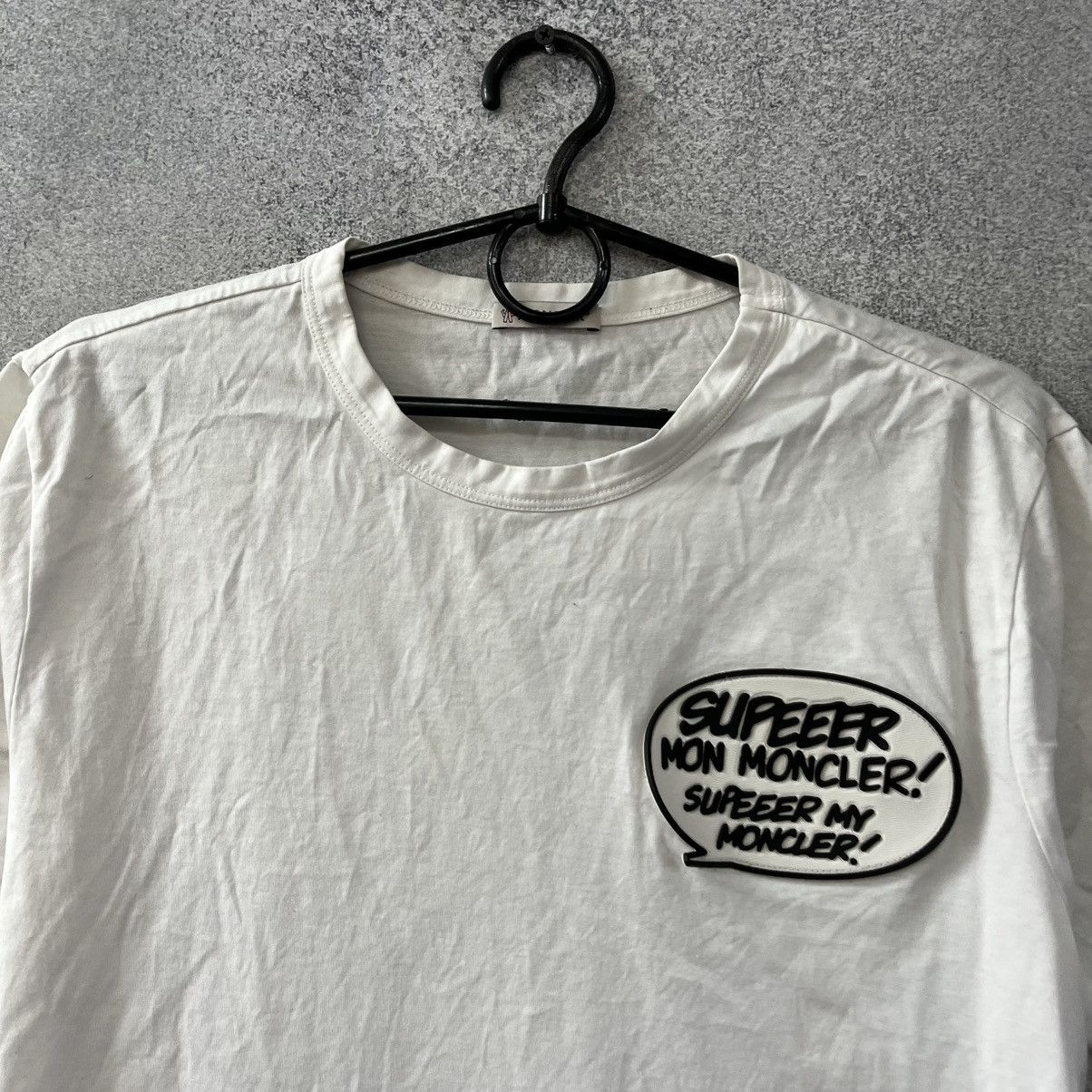 Moncler Moncler | Logo Printed T-Shirt White M Size US M / EU 48-50 / 2 - 4 Thumbnail