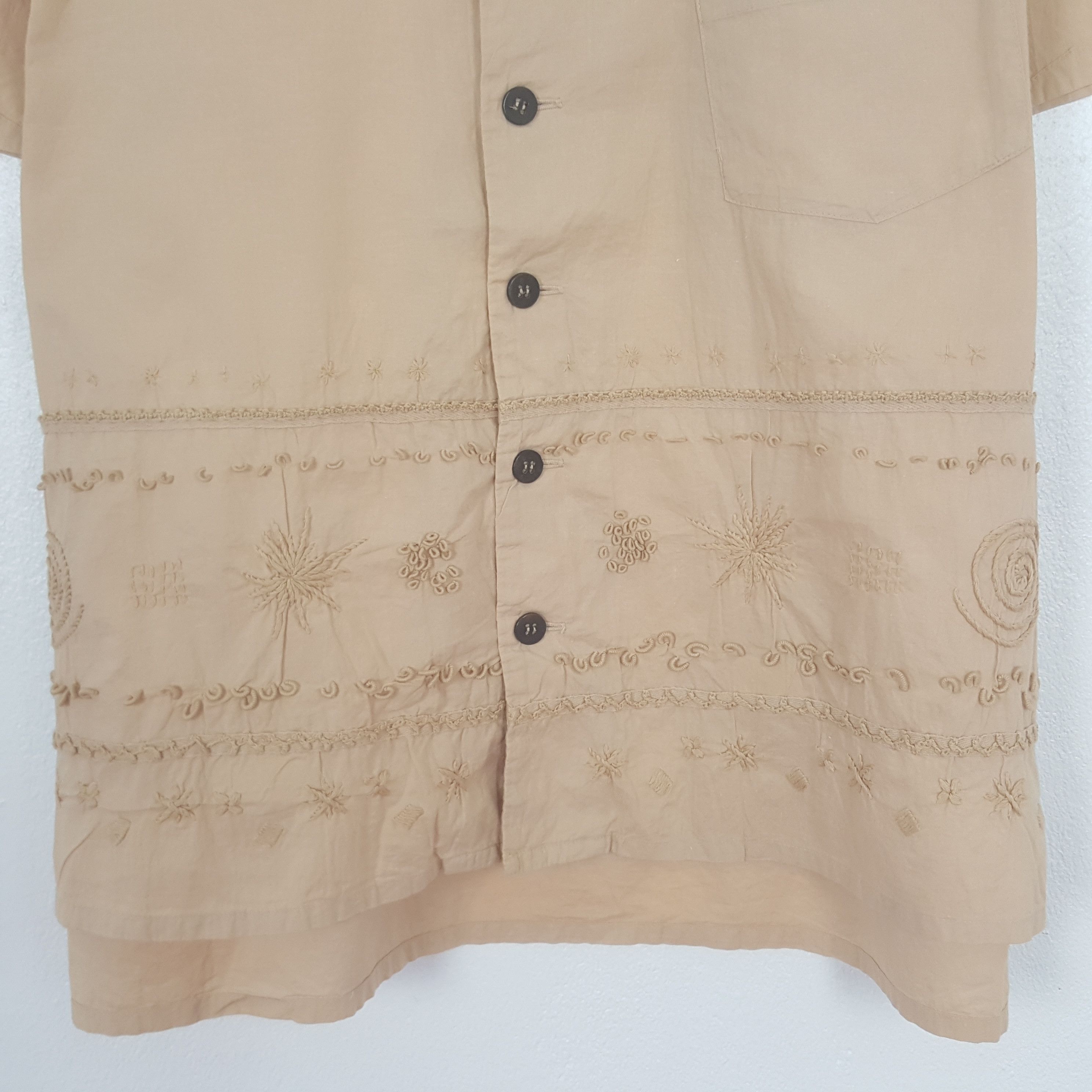 Hai Sporting Gear Vintage Hai Sporting Gear by Issey Miyake button Up Shirt Size US M / EU 48-50 / 2 - 2 Thumbnail