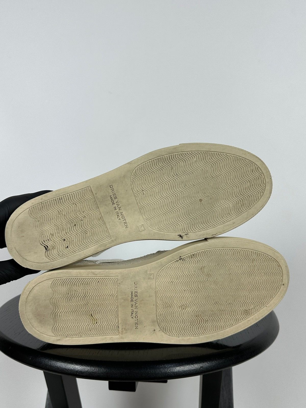 Dries Van Noten Dries Van Noten White Leather Slip-On Shoes Size US 7.5 / IT 37.5 - 21 Thumbnail