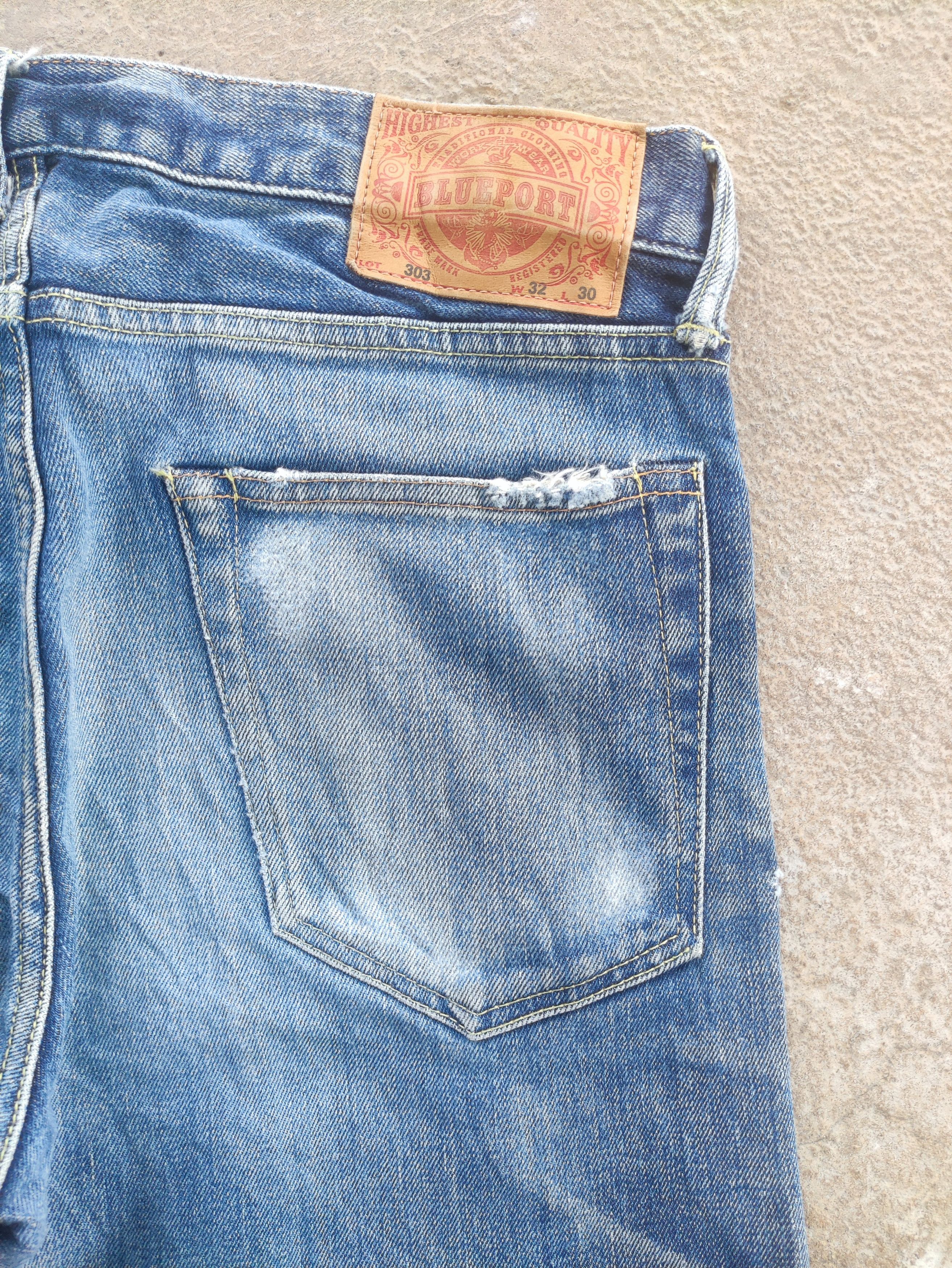 Japanese Brand Vintage Japanese Brand Faded Distressed Denim Pants Size US 32 / EU 48 - 12 Thumbnail