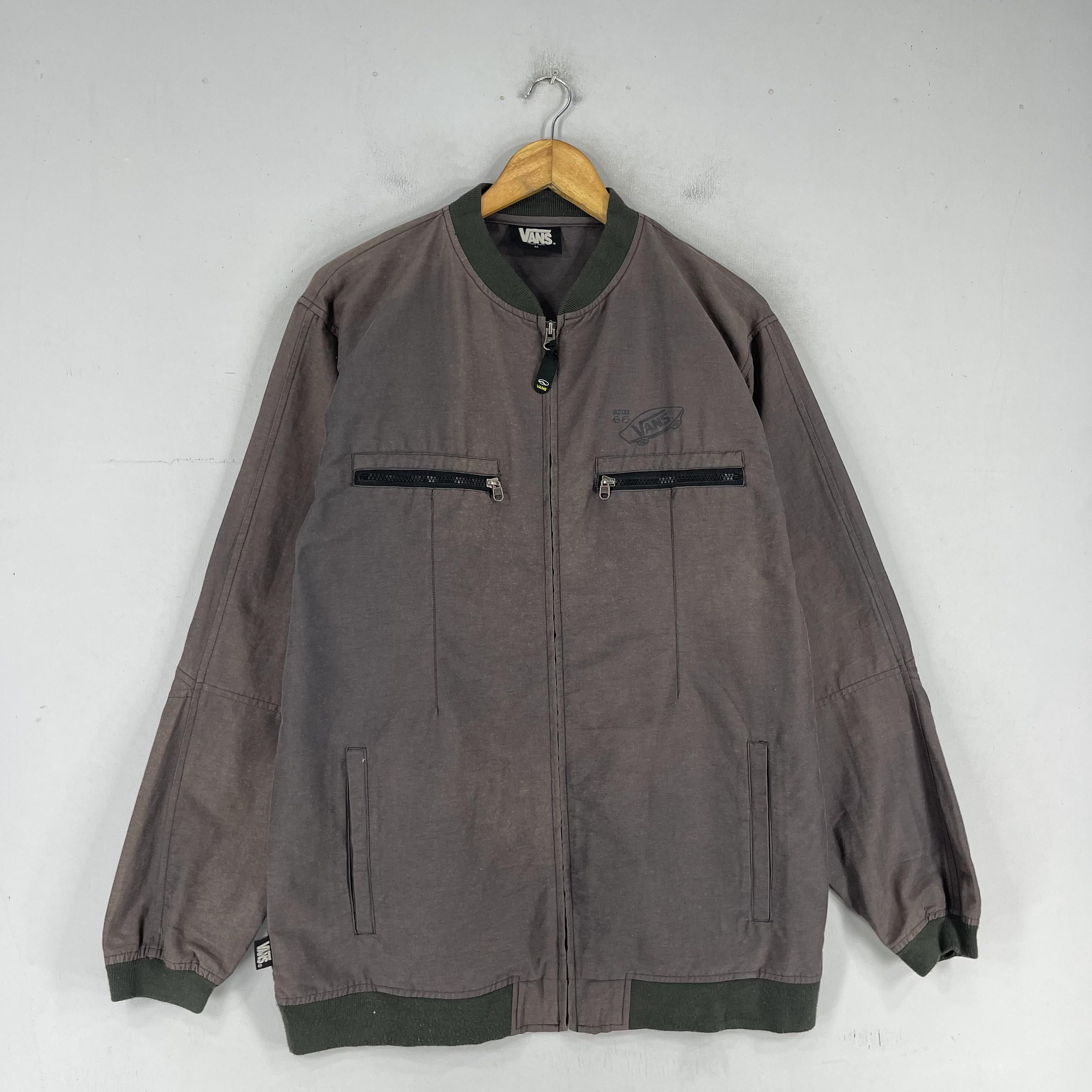 Vans Vintage 1990s VANS Bomber Style Sun Faded Jacket Size US M / EU 48-50 / 2 - 4 Thumbnail