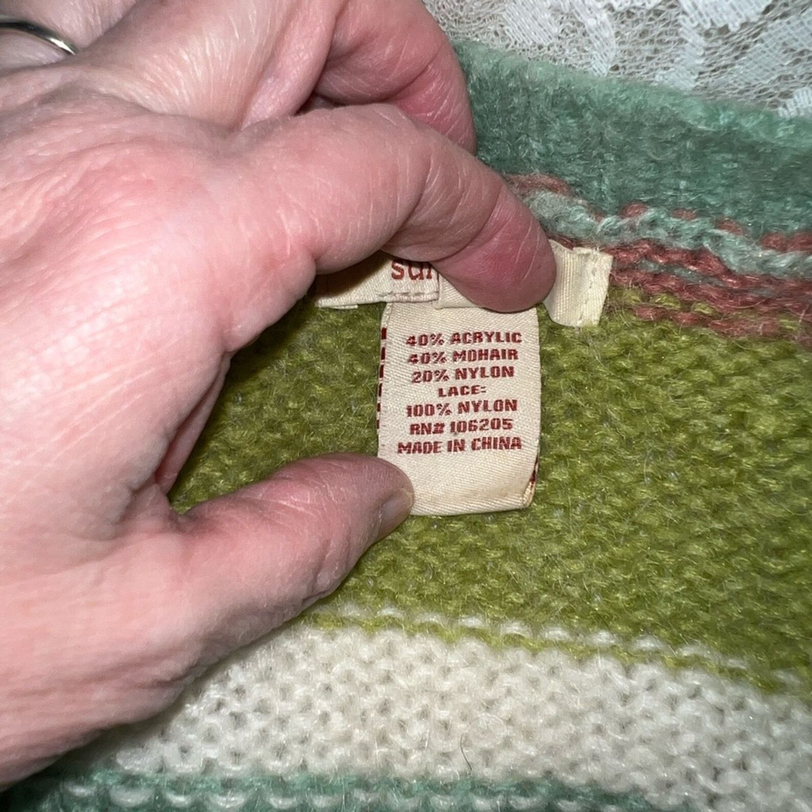 Other Gorgeous Sundance Mohair Mixed Media Sweater! Size XL / US 12-14 / IT 48-50 - 7 Thumbnail