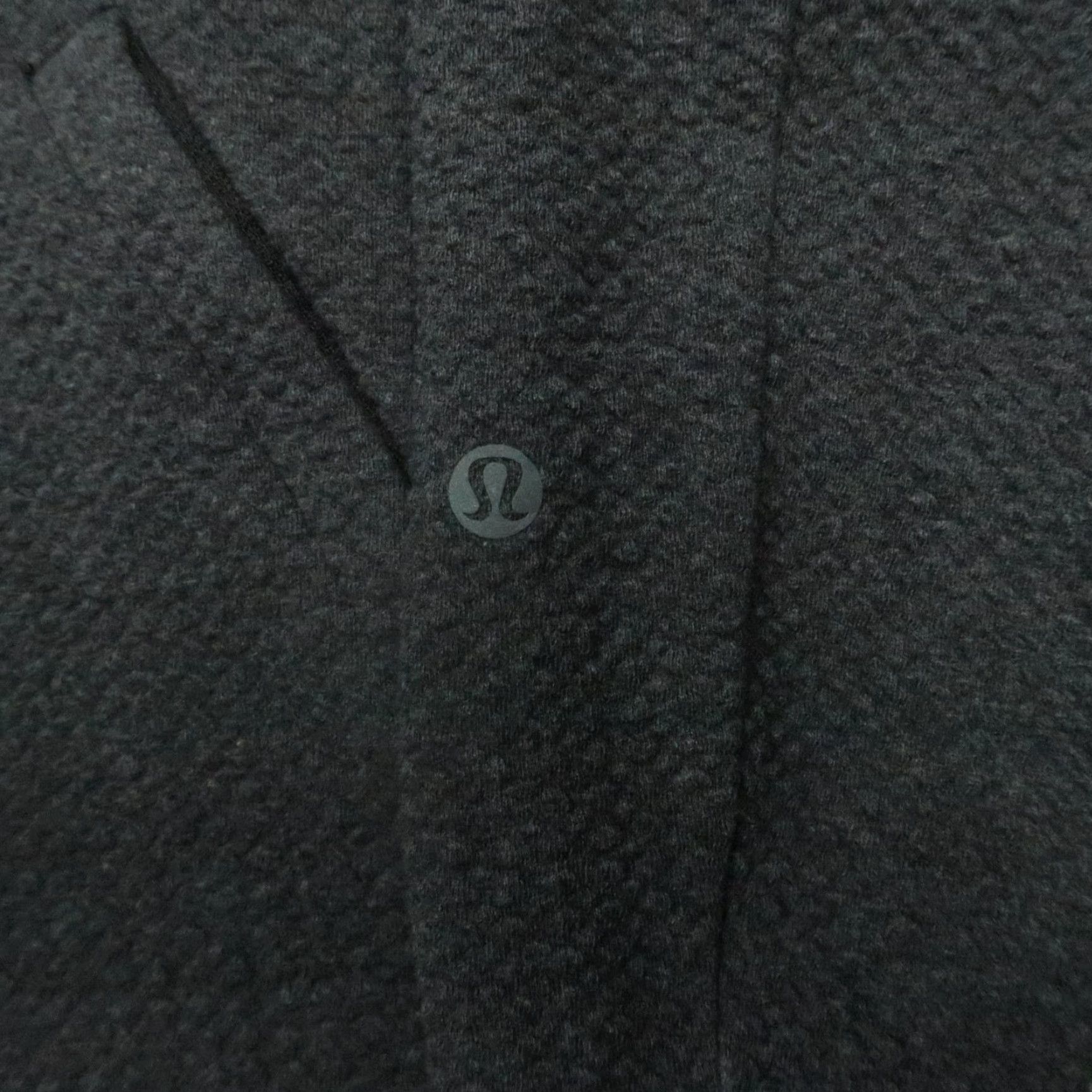 Lululemon Lululemon Hoodie Men XS Gray At Ease Textured Pullover Long Sleeve Breathable Hooded Pockets Stretch Mens Size US XS / EU 42 / 0 - 3 Thumbnail