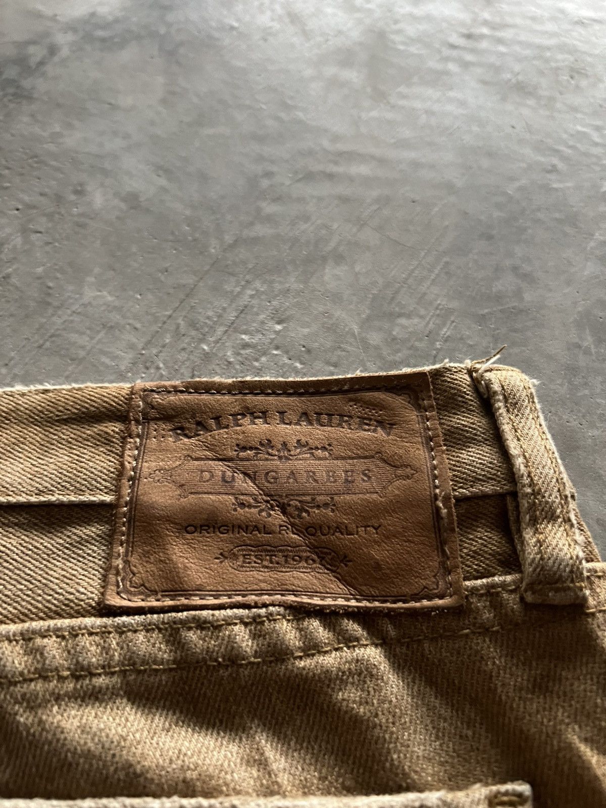 Polo Ralph Lauren flared ralph lauren dungaree boot cut classic Size 30" / US 8 / IT 44 - 17 Thumbnail