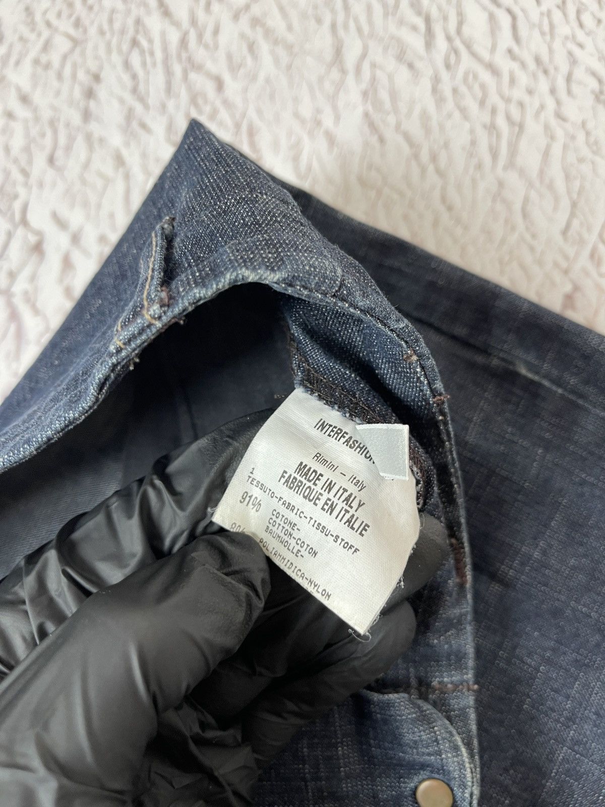 Japanese Brand Le Jean de Marithe Francois Girbaud indigo blue denim jeans Size 28" / US 6 / IT 42 - 14 Thumbnail