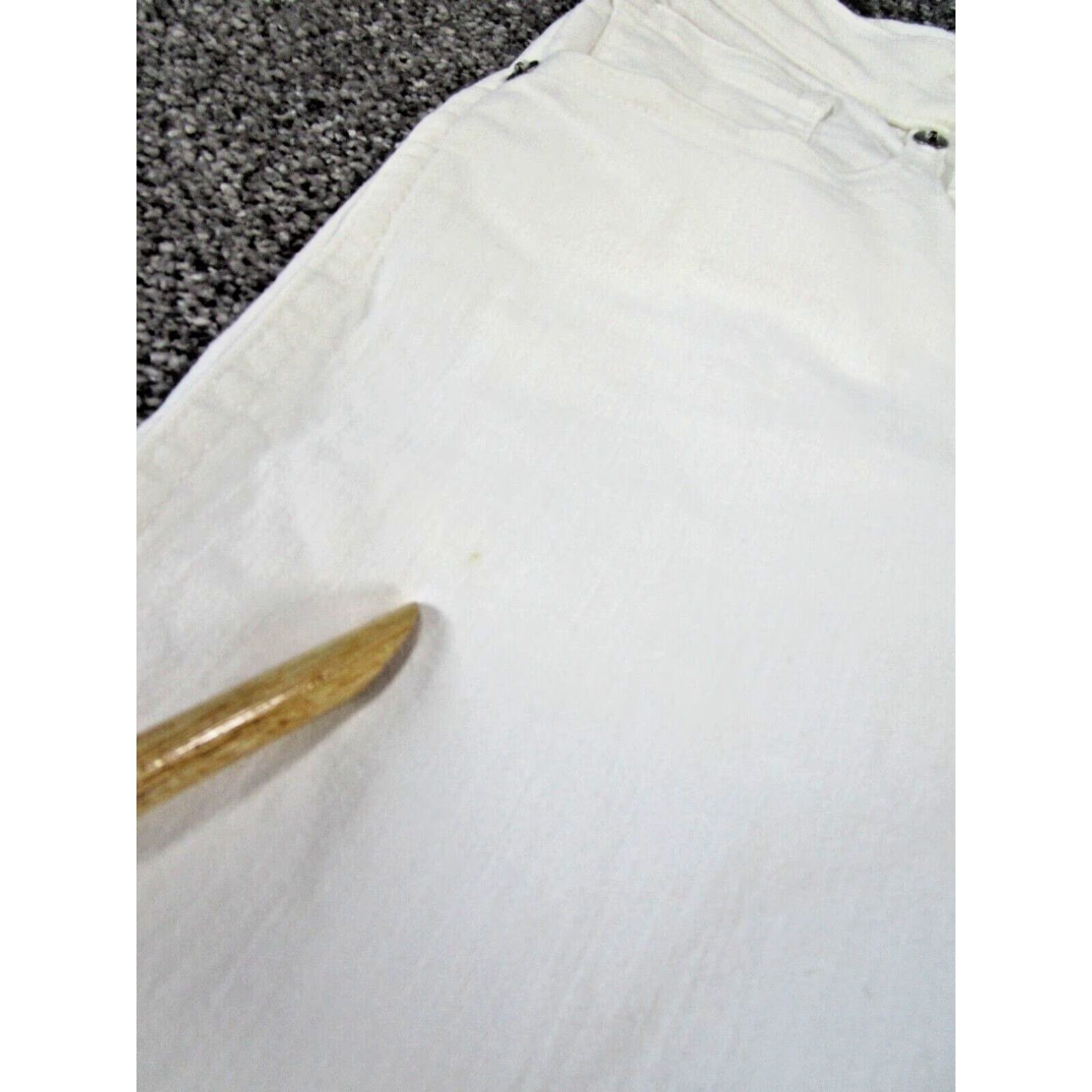 Madewell Madewell Womens 26 White Skinny Jeans Size 26" / US 2 / IT 38 - 2 Thumbnail