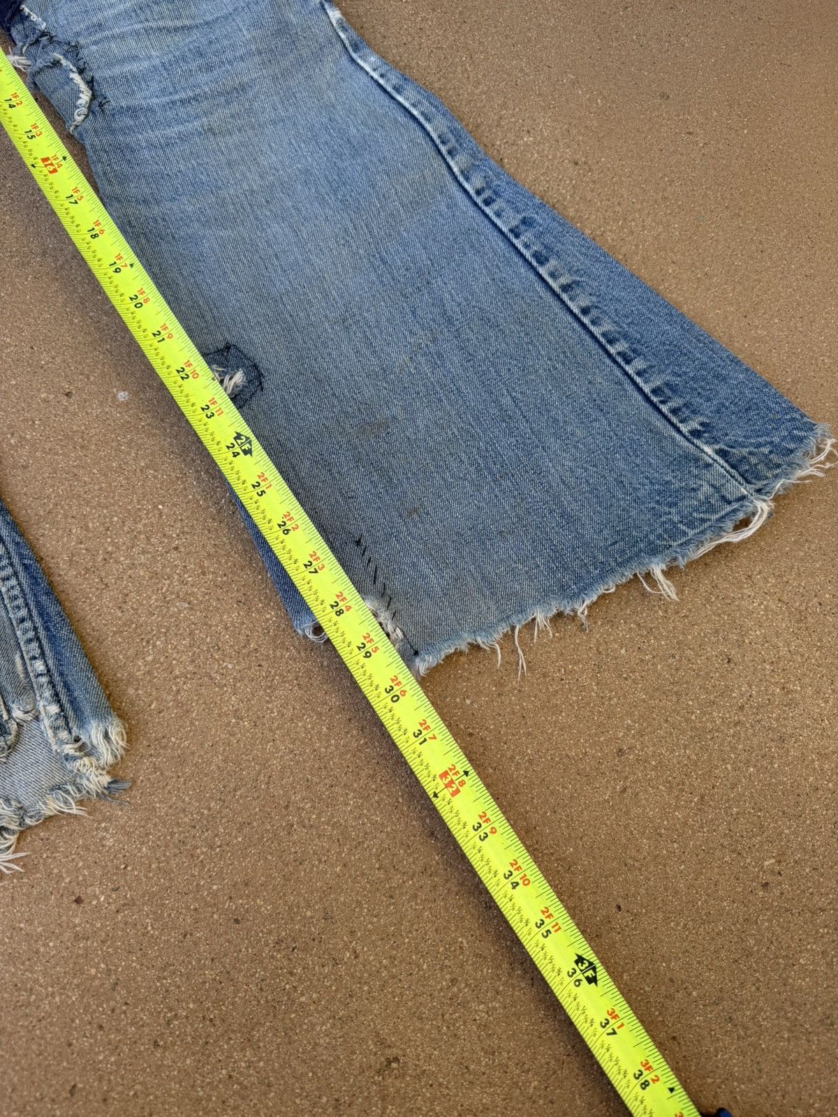 Levi's Vtg 70’s Levi’s 684 Orange Tab Bellbottom Hippie Jeans 30x30 Size US 30 / EU 46 - 12 Thumbnail