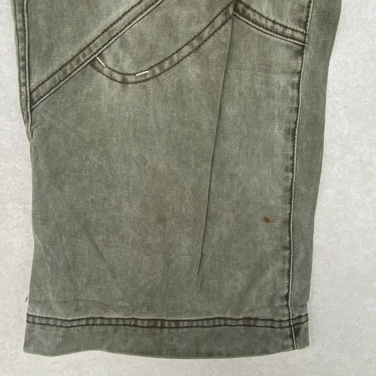 Other Vintage Drugstore Khaki Cargo Pants A Grunge Vibe W32 L37 Size US 32 / EU 48 - 4 Thumbnail