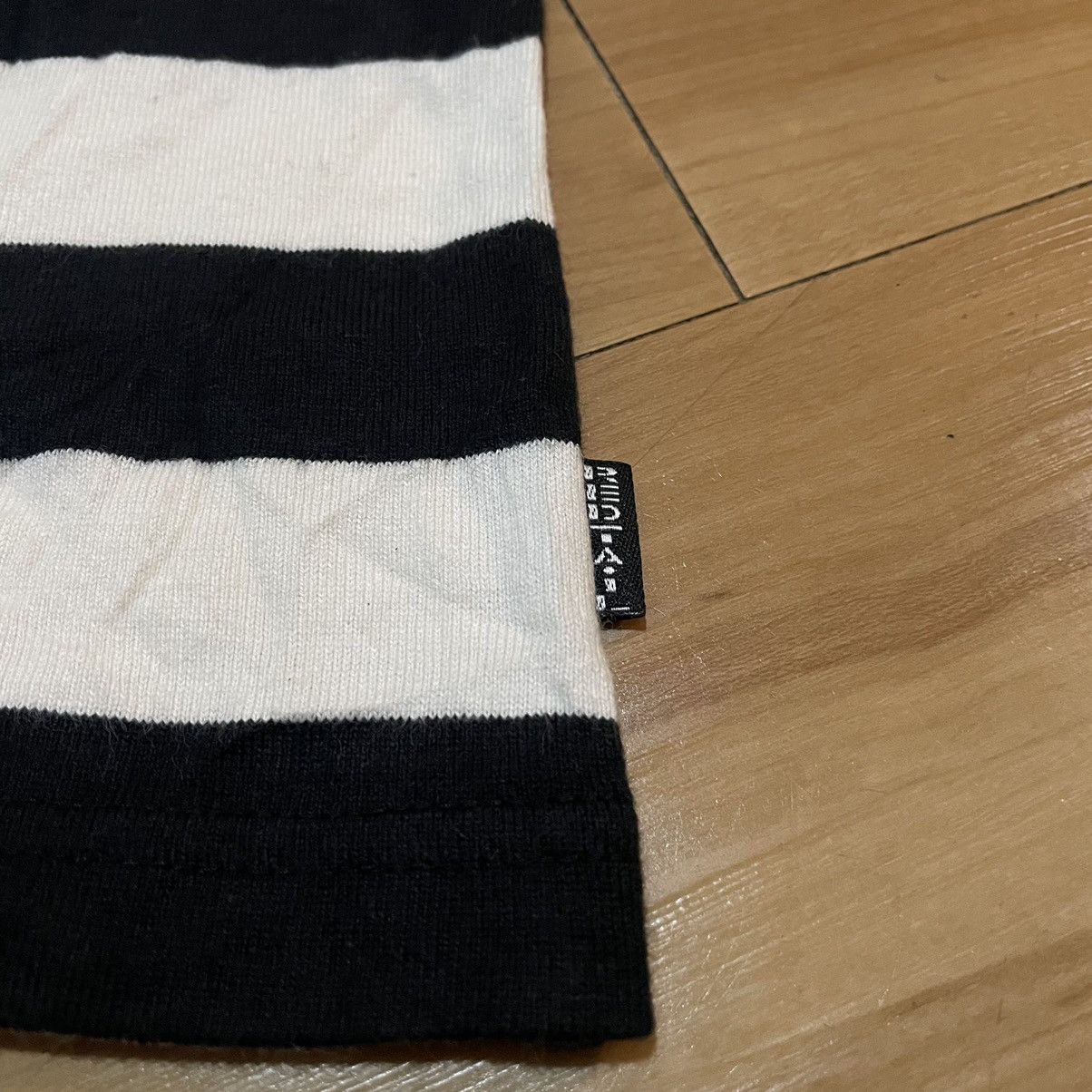 Japanese Brand Red tail by Vise clothing stripe Turtleneck long sleeve tee Size US S / EU 44-46 / 1 - 2 Thumbnail