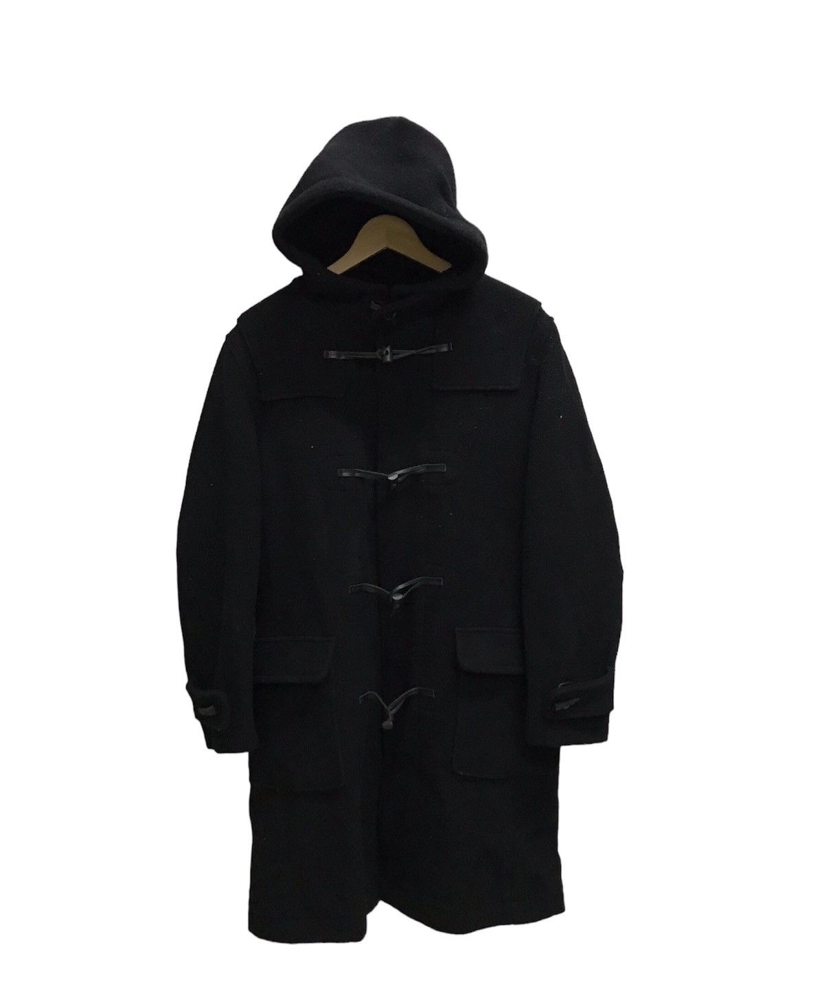 ABAHOUSE VINTAGE ABAHOUSE WOOL DUFFLE JACKET HOODIE Size US M / EU 48-50 / 2 - 1 Thumbnail