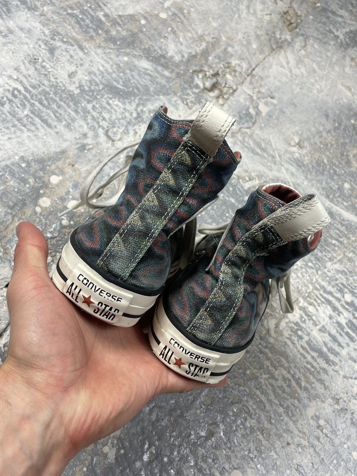 Converse × Missoni Converse Missoni Chuck Taylor All Star Hi Top Sneakers Size US 7 / IT 37 - 7 Thumbnail