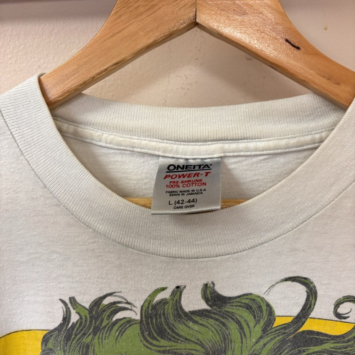 DC × Vintage 1988 "THE JOKER" Vintage "BATMAN" Adult Large TEE-SHIRT Size US XL / EU 56 / 4 - 4 Thumbnail