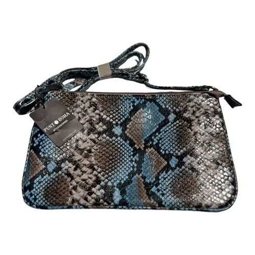 Other Python-Print Faux Leather Crossbody Bag With Adjustable Stra Size ONE SIZE - 4 Thumbnail