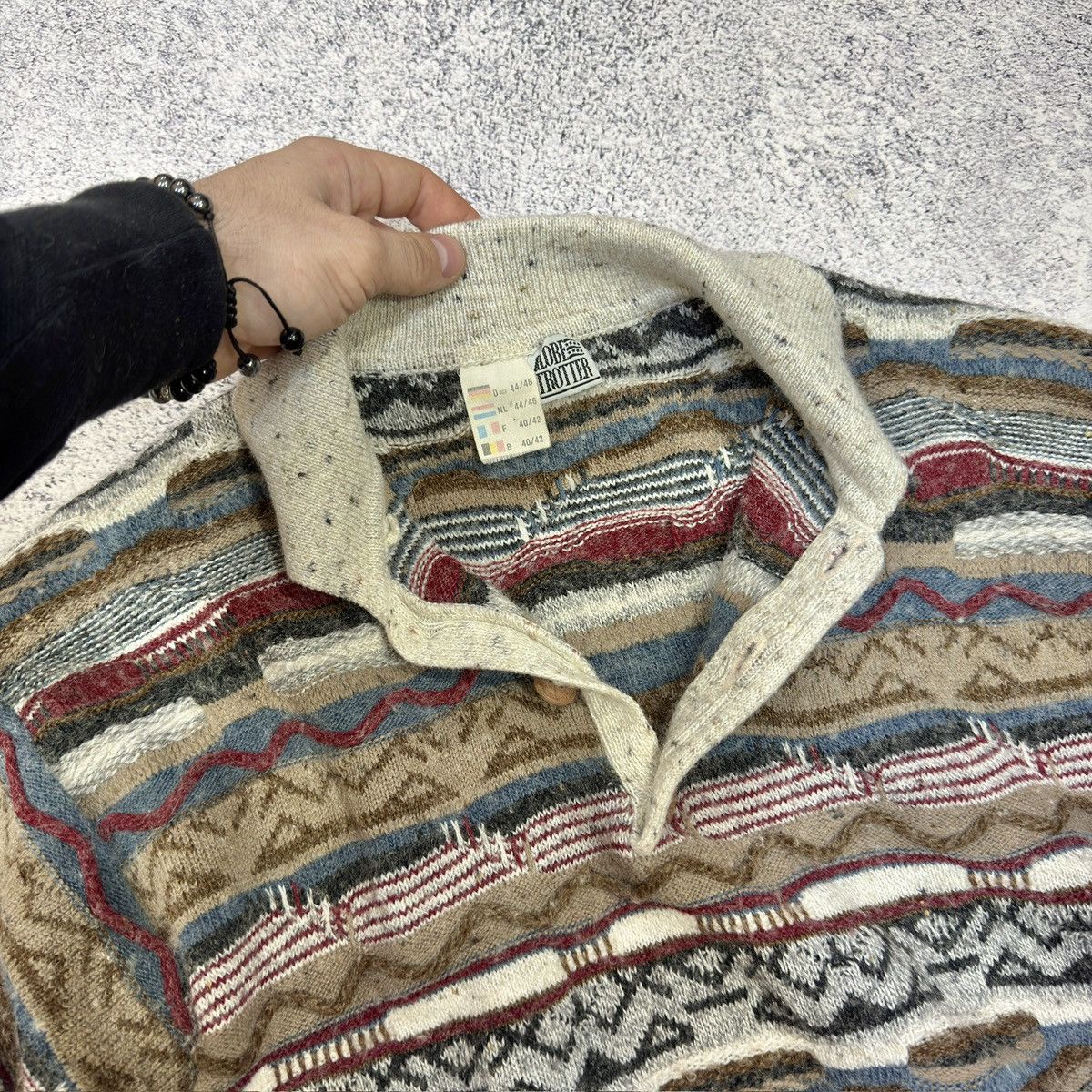 Globe-Trotter Globe-Trotter Italy Vintage Wool Blend Sweater M size Size US M / EU 48-50 / 2 - 6 Thumbnail
