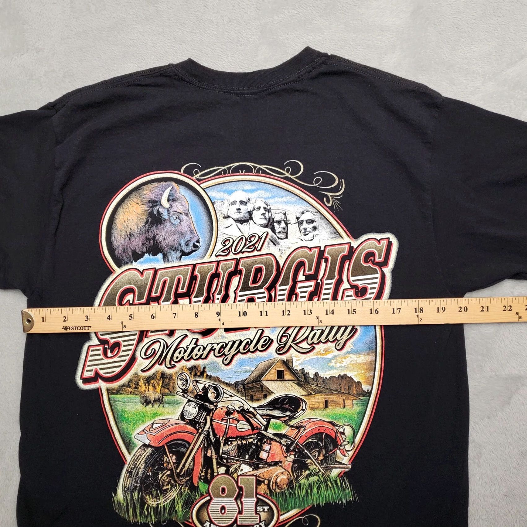 Vintage Sturgis Motorcycle Rally Shirt Mens Small Black Biker Crewneck Casual 2021 TEE Size US S / EU 44-46 / 1 - 7 Thumbnail
