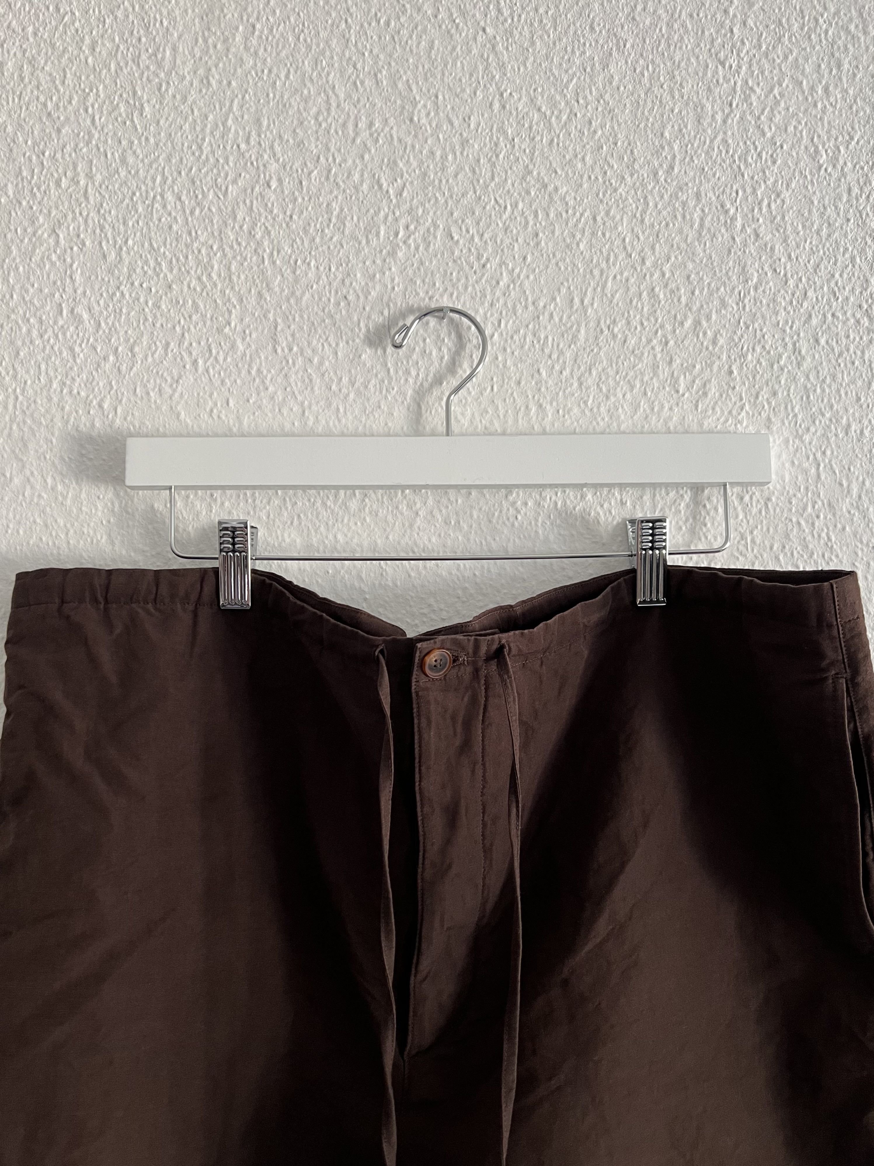 Auralee Auralee High Density Finx Linen Weather Easy Shorts Brown 5 Size US 36 / EU 52 - 7 Thumbnail
