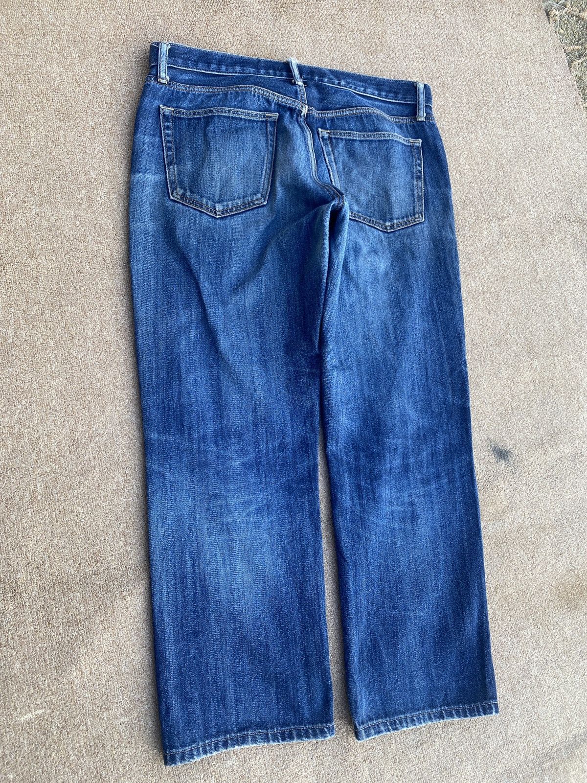Jun Takahashi × Uniqlo Vintage uniqlo regular cut denim Size US 35 - 7 Thumbnail
