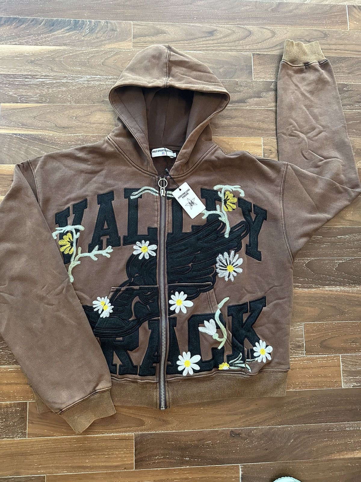 Vale Vale Harmony Garden Zip up Hoodie Size US XL / EU 56 / 4 - 1 Thumbnail