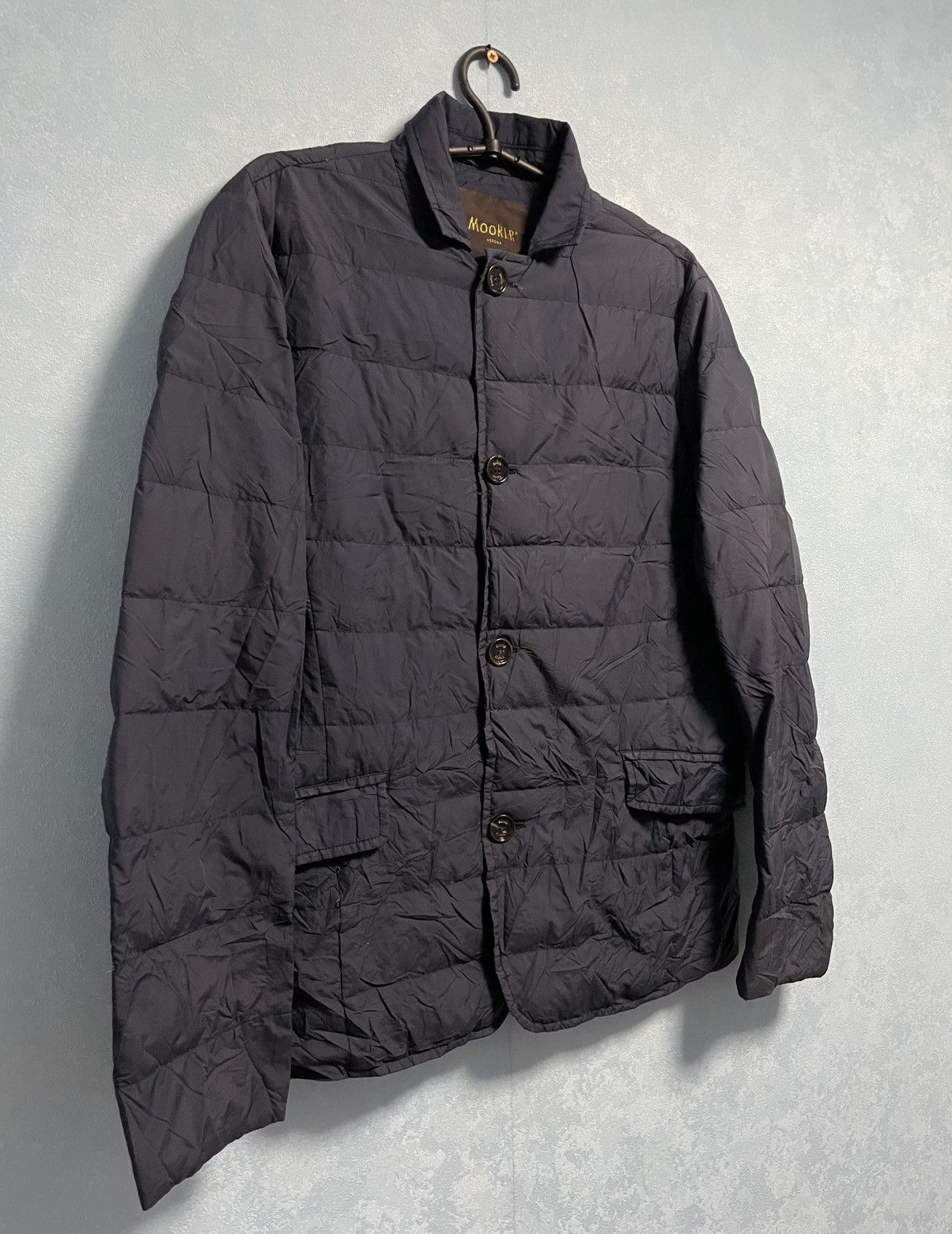 MooRER MooRER Verona Down Quilted Button Ups Designer Jacket Size US L / EU 52-54 / 3 - 2 Thumbnail