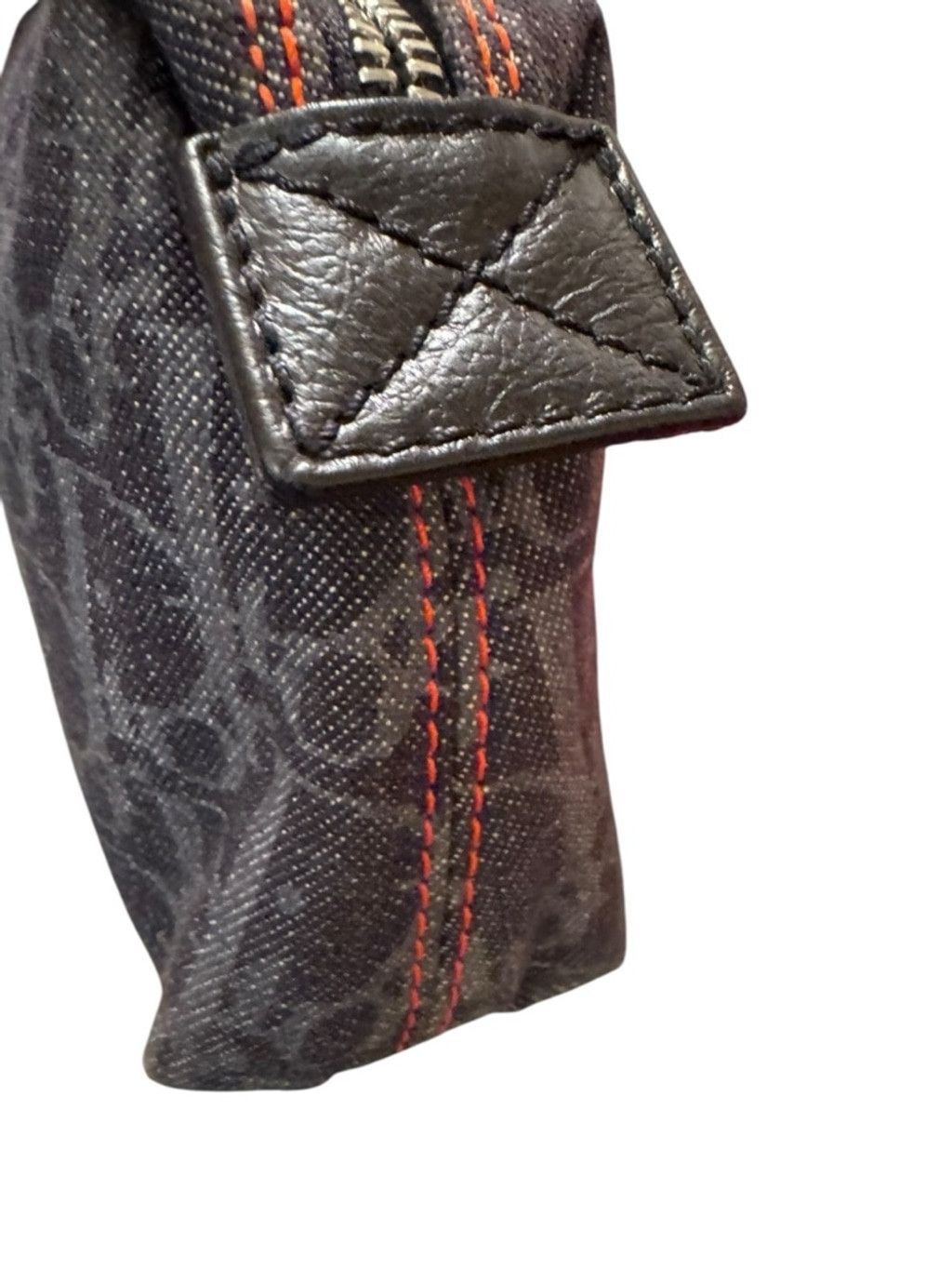 Dior Christian Dior Flight Trotter Denim Pouch w COA Size ONE SIZE - 2 Thumbnail