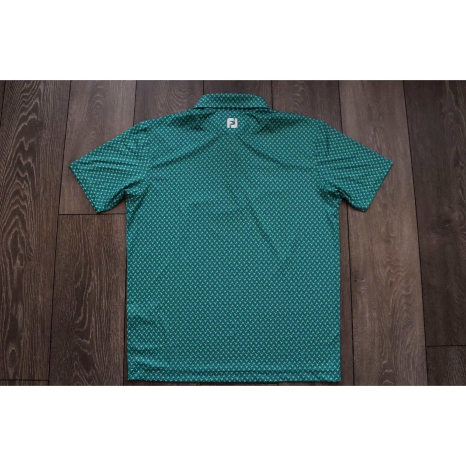 Footjoy FootJoy FJ Shirt Men’s Large Palm Tree Geometric AOP Performance Golf Jersey Shirt Size US L / EU 52-54 / 3 - 7 Thumbnail